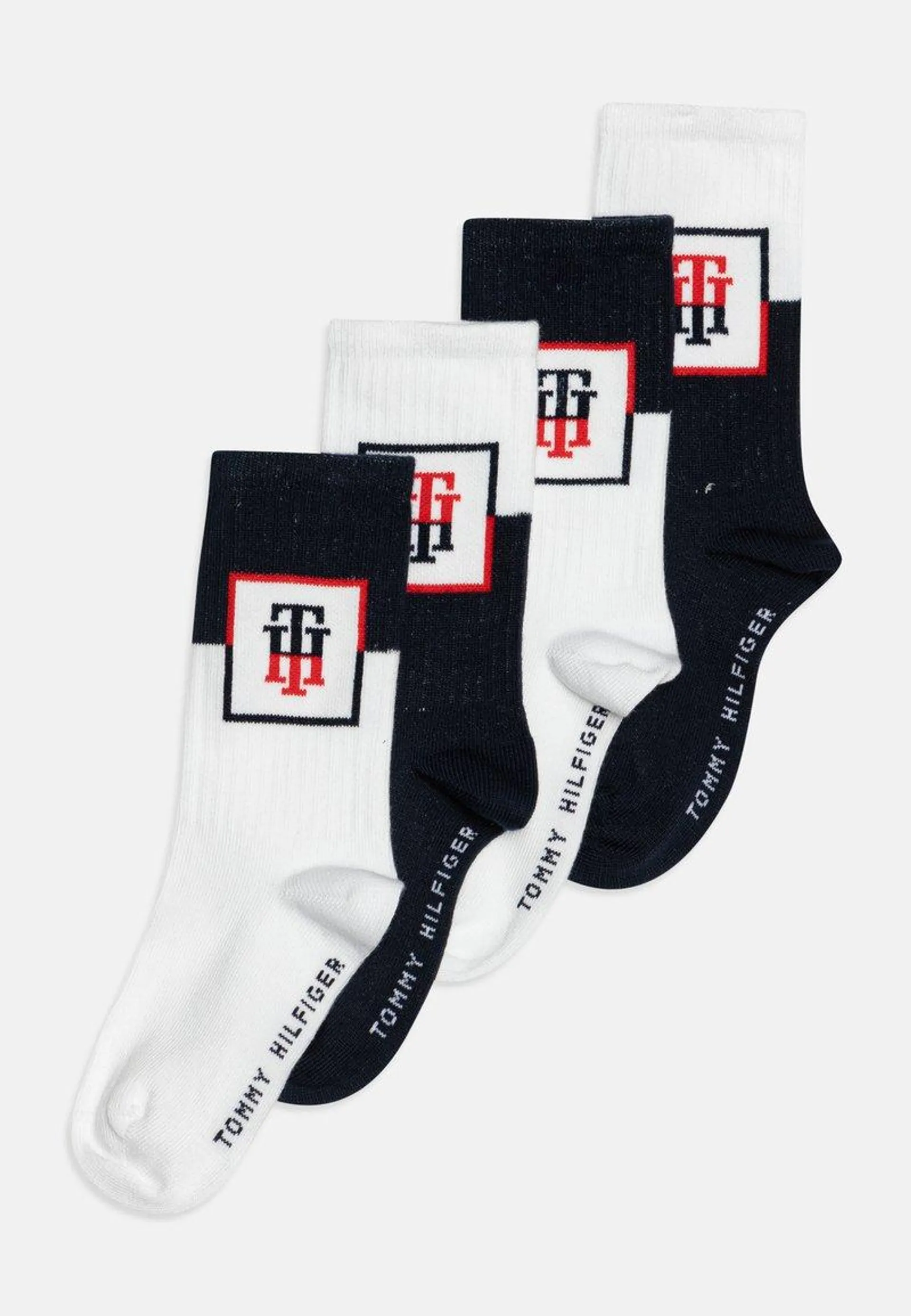 KIDS MONOGRAM LOCKER ROOM UNISEX 4 PACK - Socks