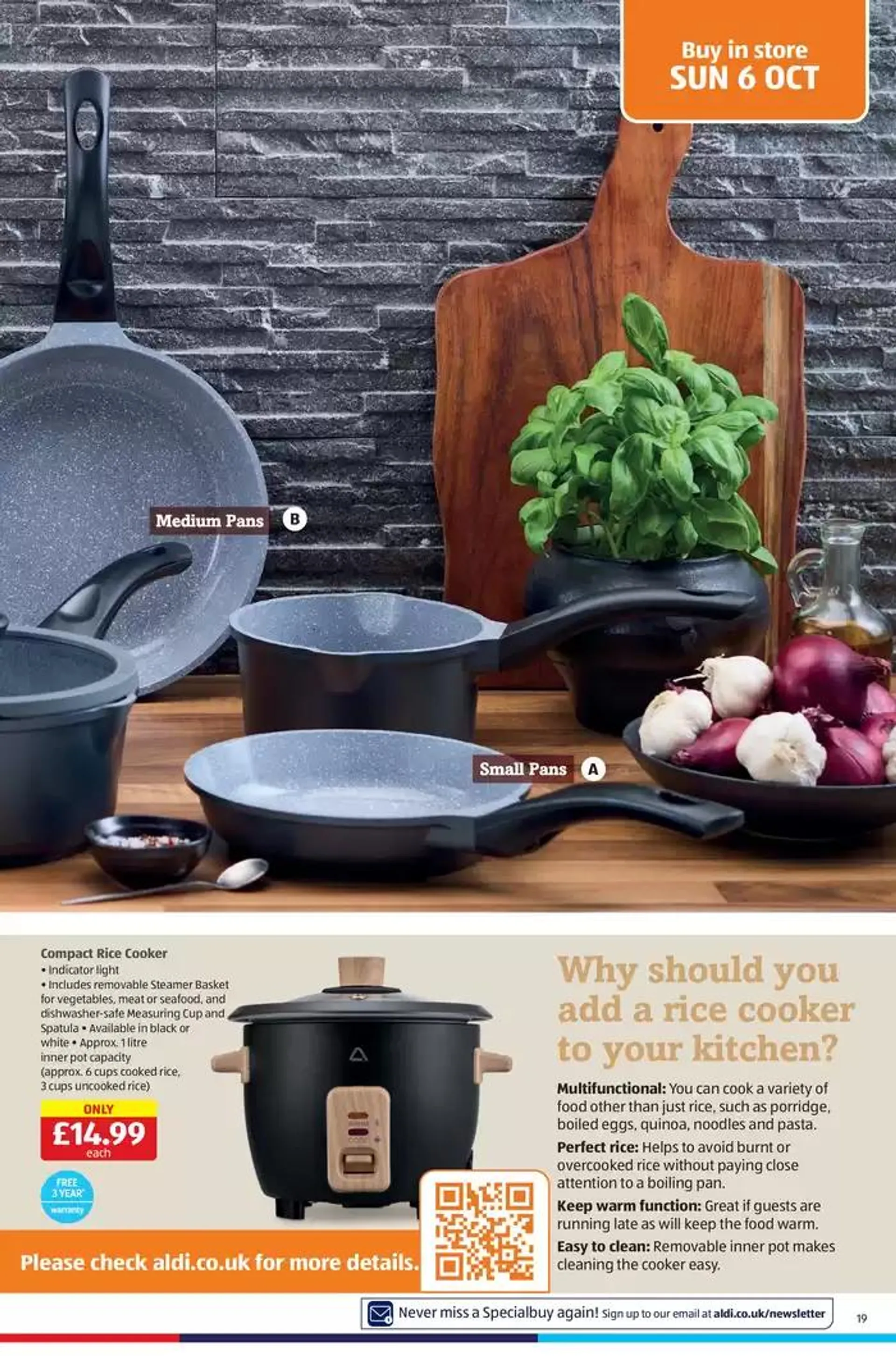 Aldi SpecialBuys Scotland from 28 September to 12 October 2024 - Catalogue Page 19