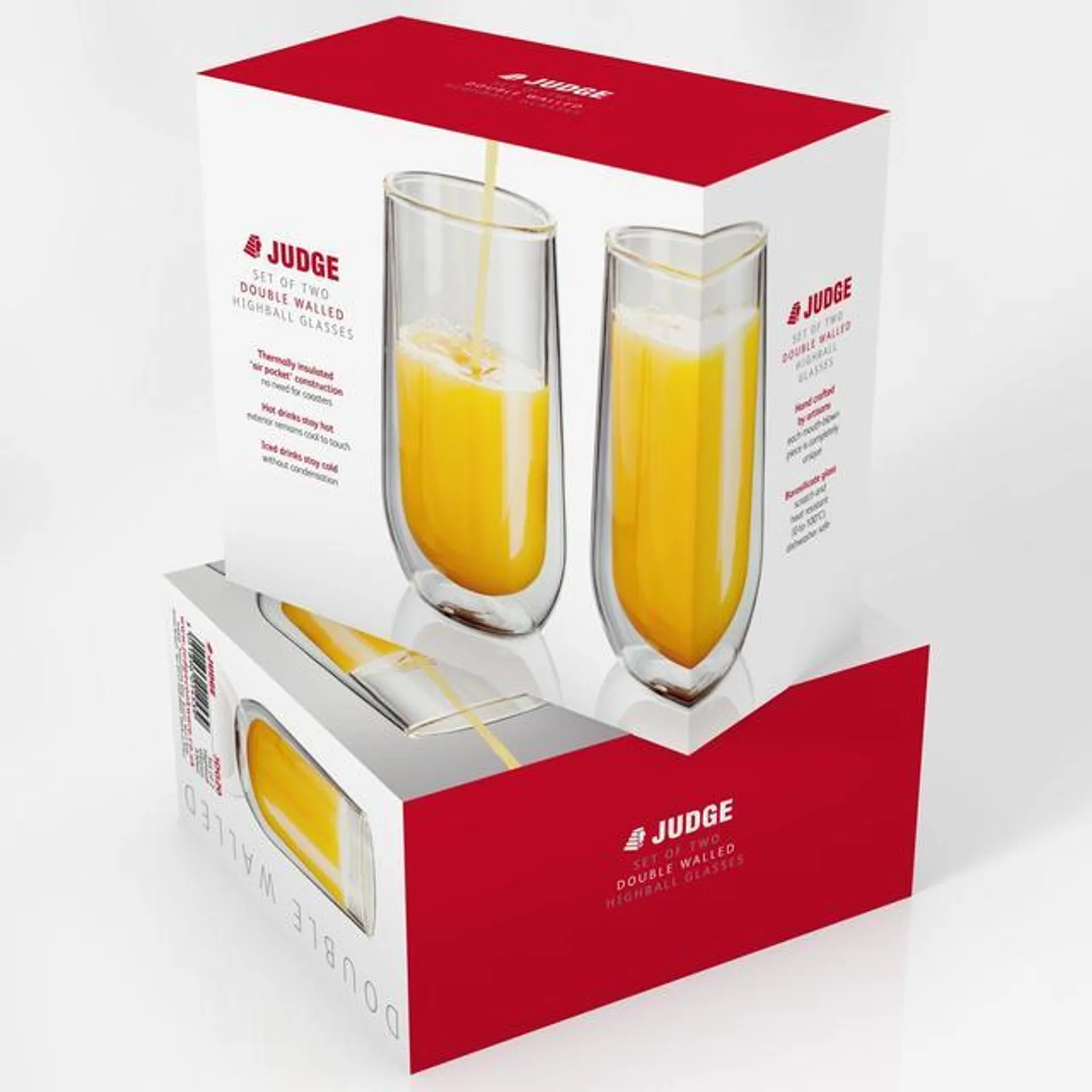 Judge Double Walled Highball Glass Set