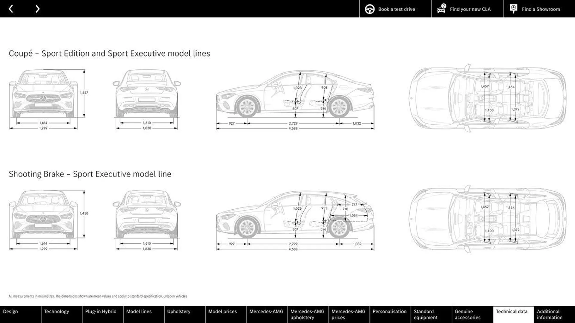 Mercedes Benz CLA Shooting Brake - 65