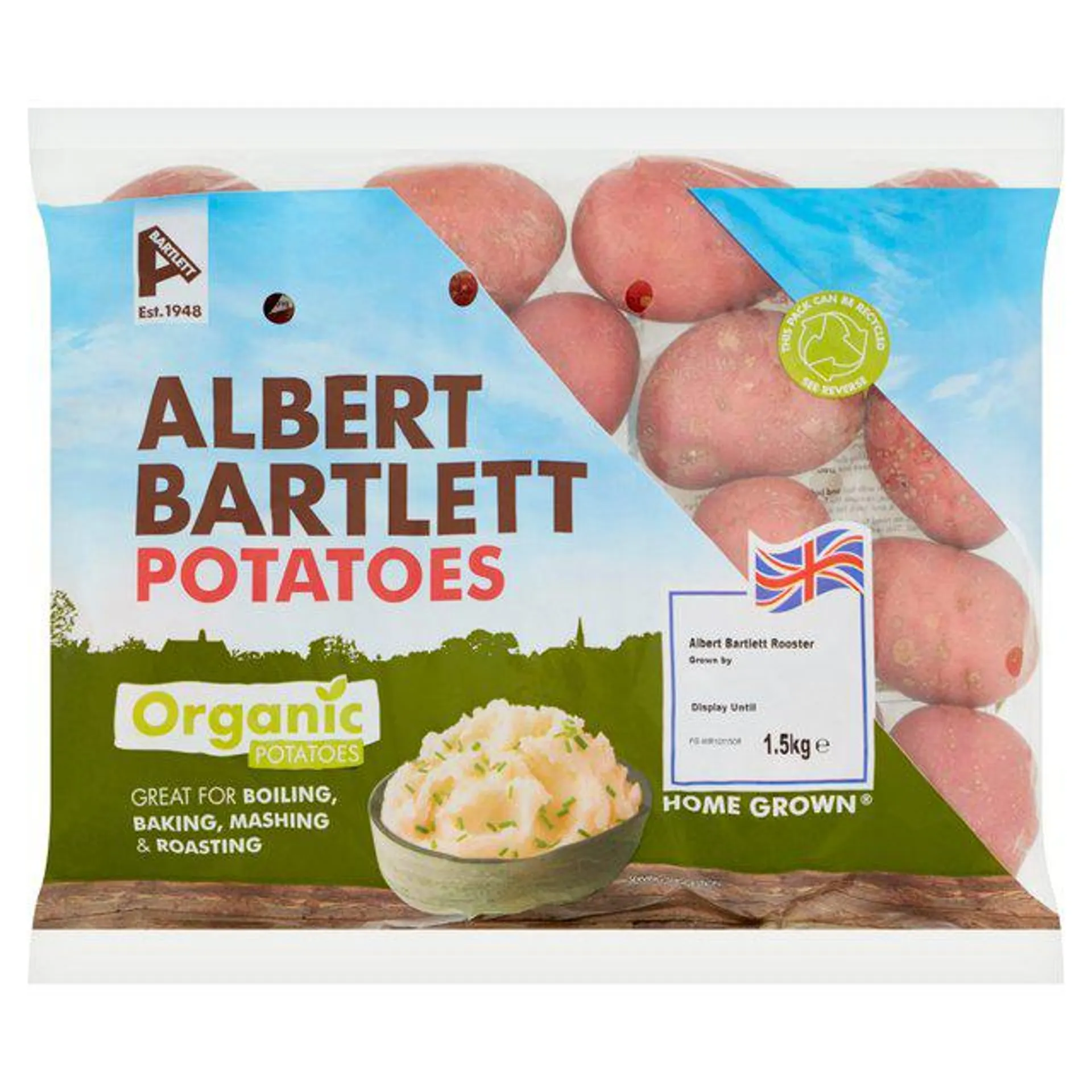 Albert Bartlett Organic Rooster Potatoes