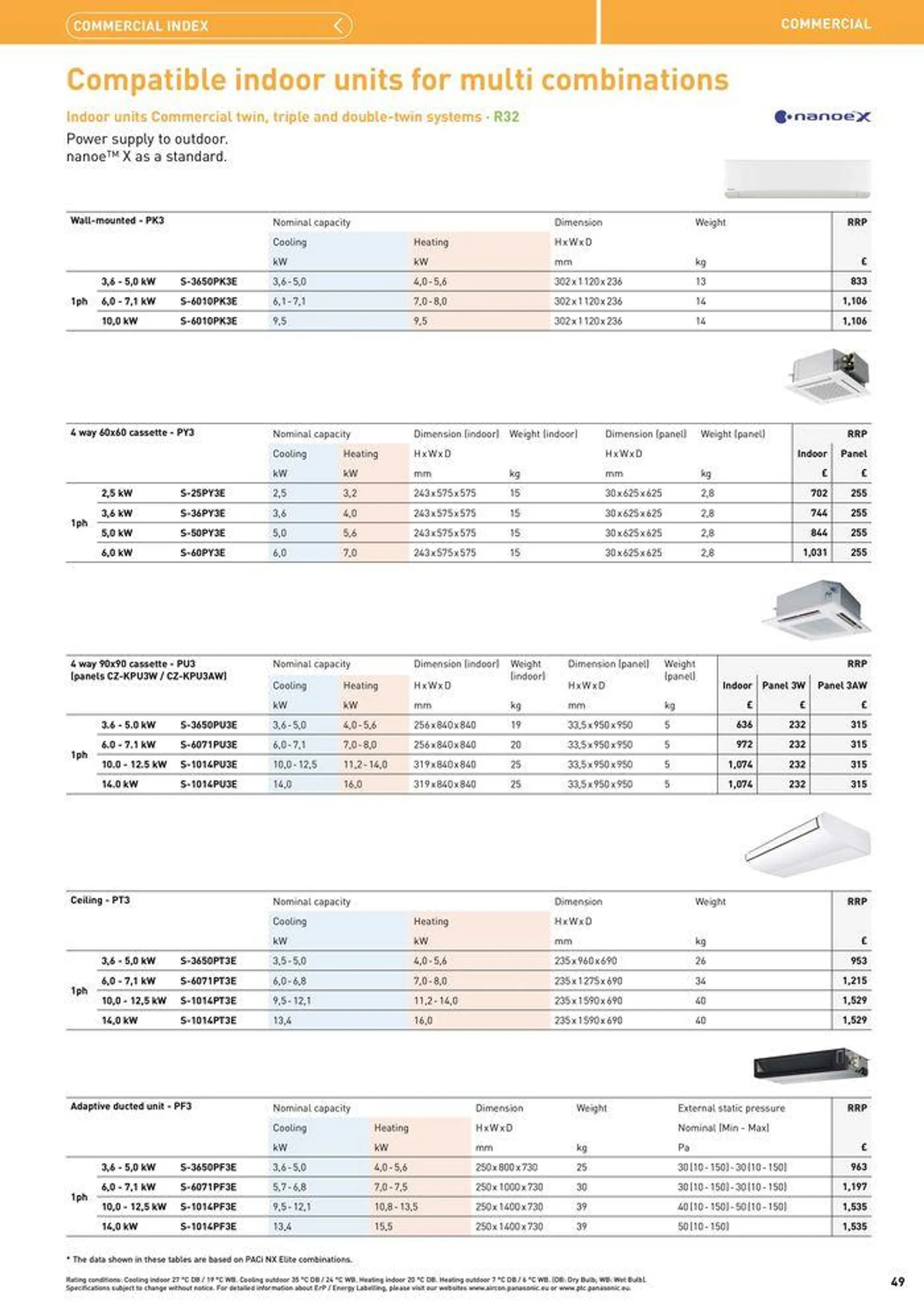 Price List 2024 / 2025 from 12 August to 31 December 2025 - Catalogue Page 49