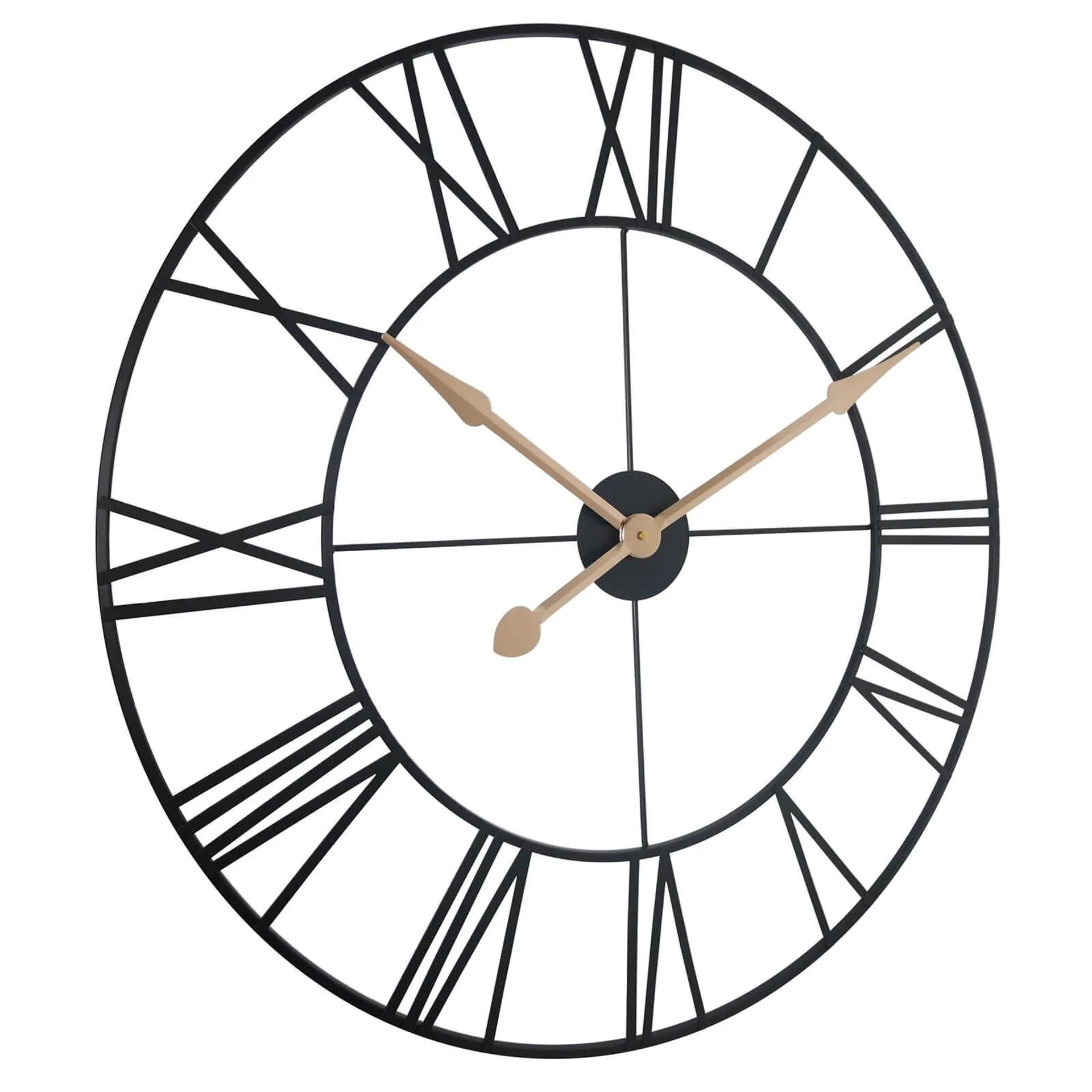 80cm Wall Clock - Black