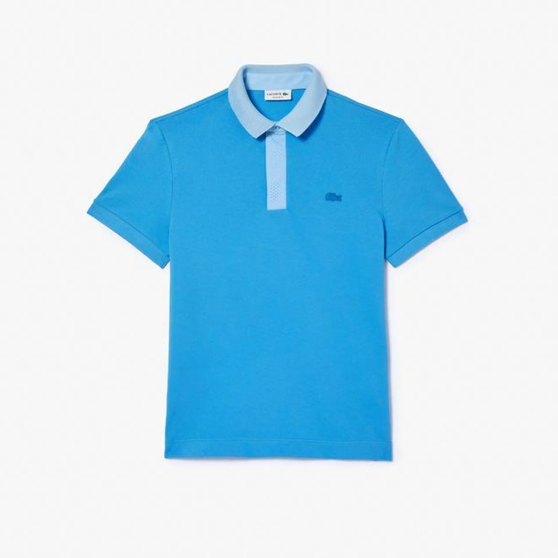 Lacoste Petit Pique Smart Paris Polo Shirt in Blue