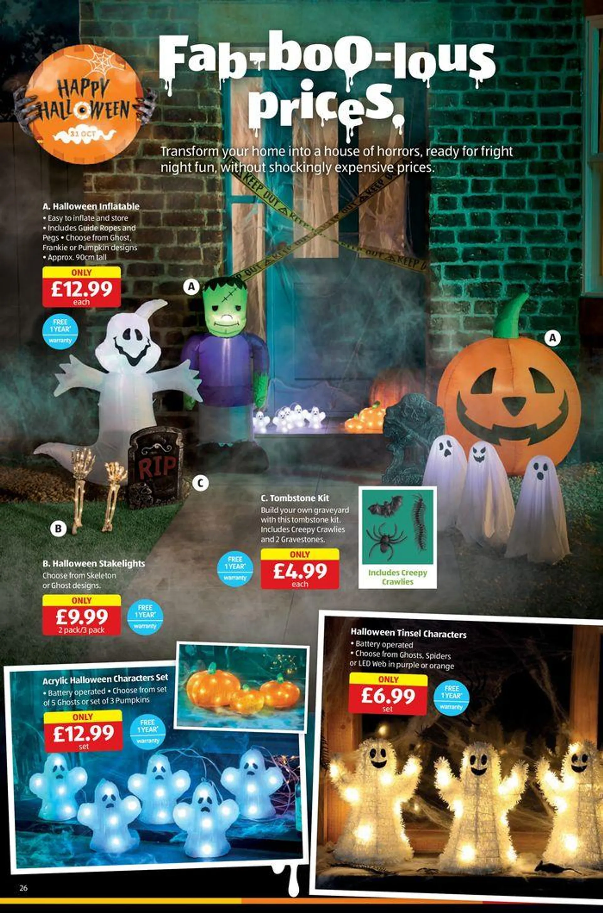 Aldi SpecialBuys Scotland from 21 September to 5 October 2024 - Catalogue Page 26