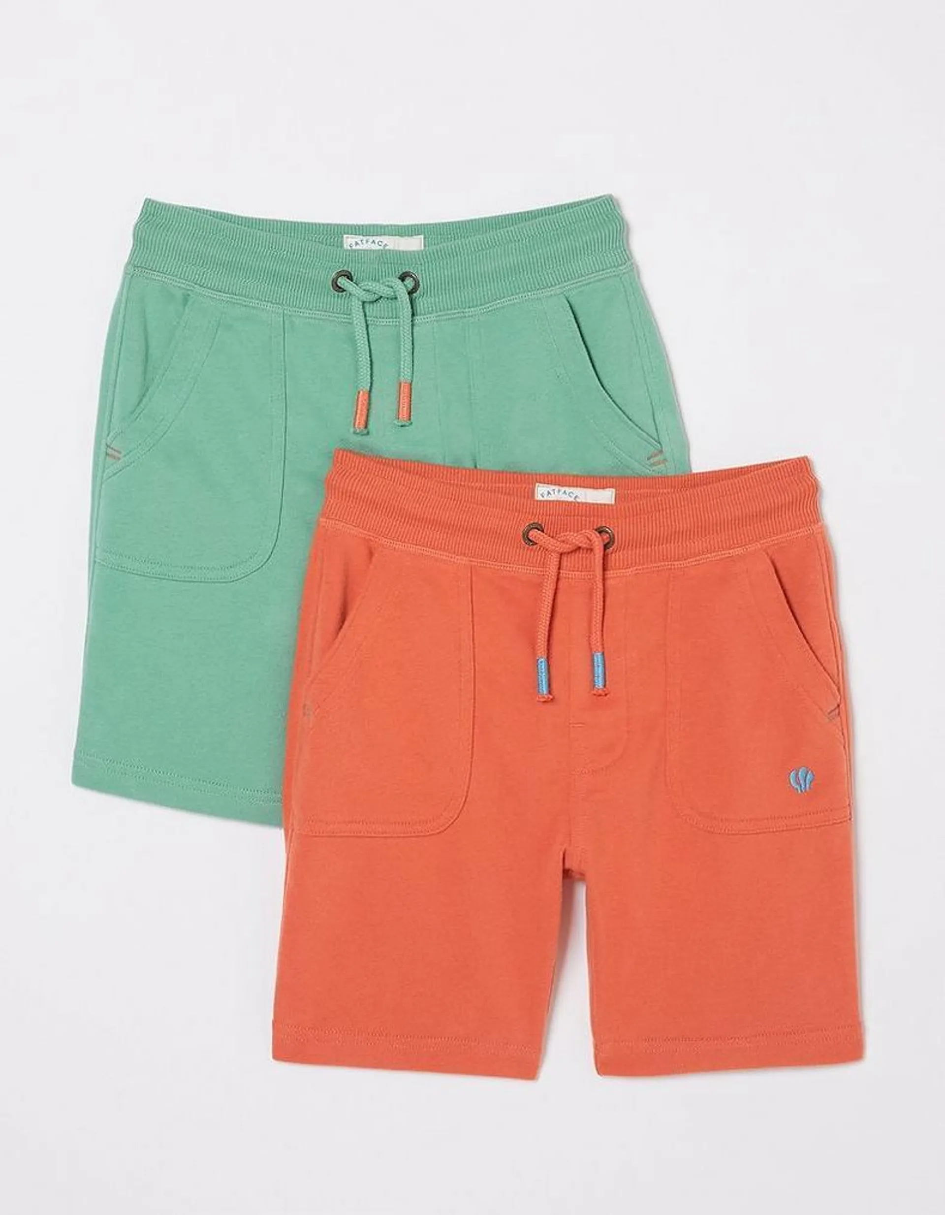 Two Pack Sweat Shorts