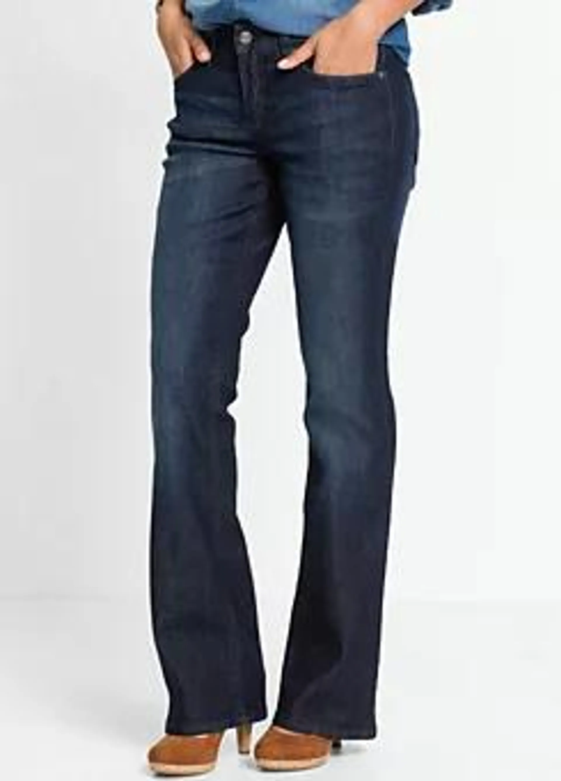 Stretchy Bootcut Jeans