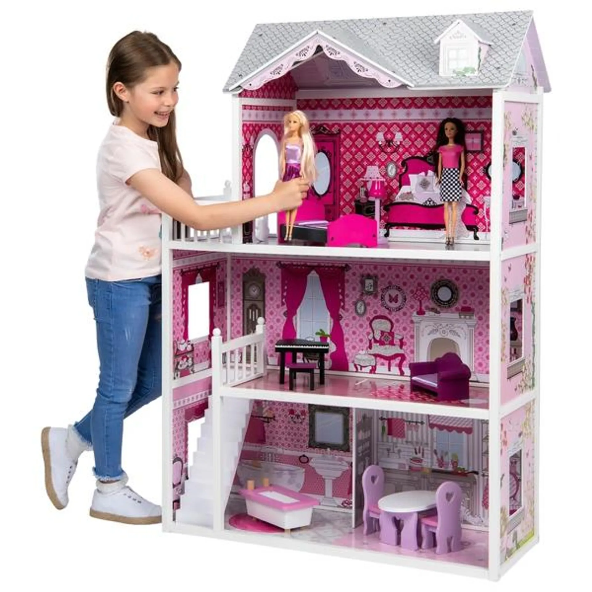 Isabelle's Wooden Doll House