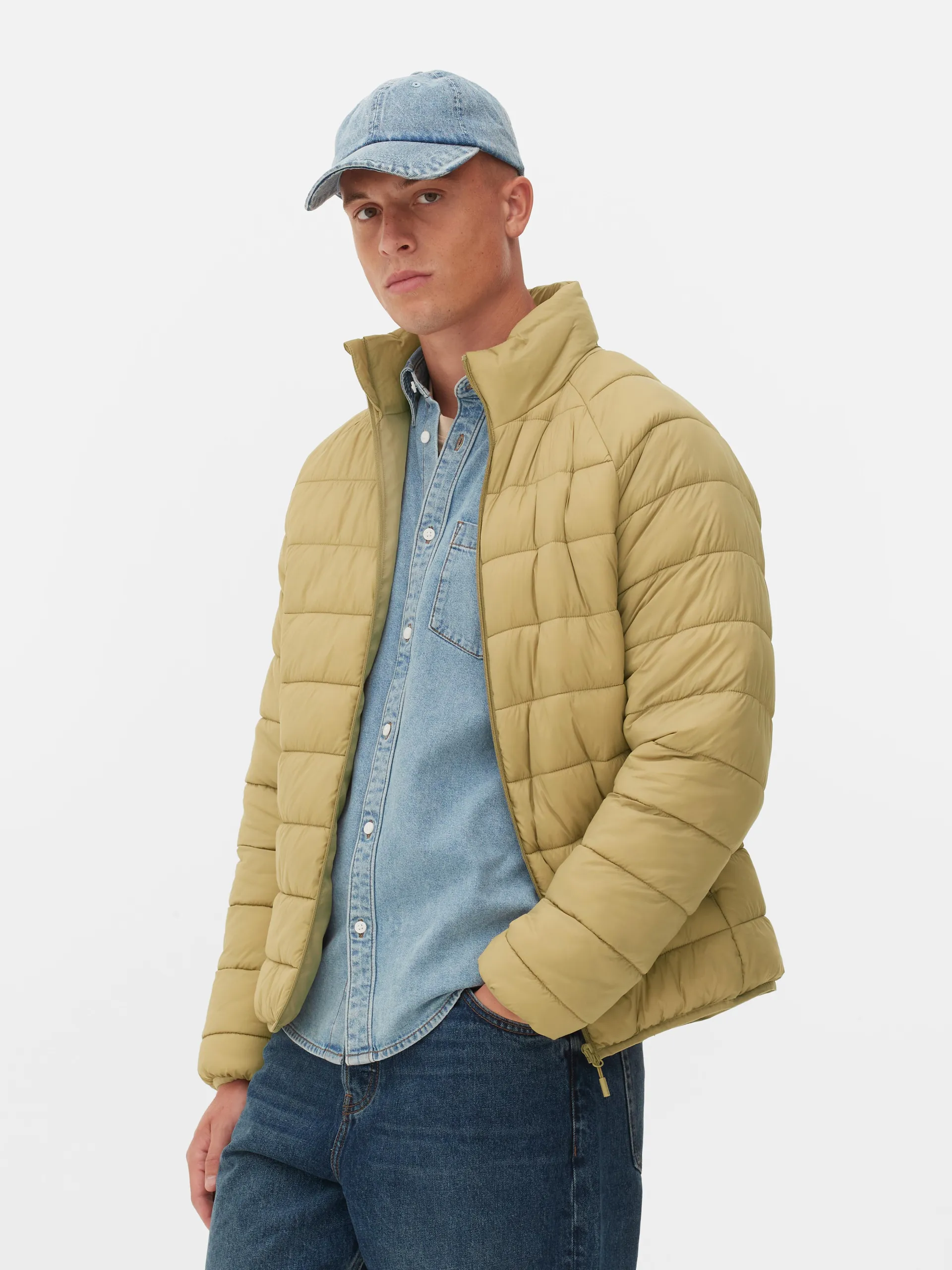 Funnel Neck Puffer Jacket