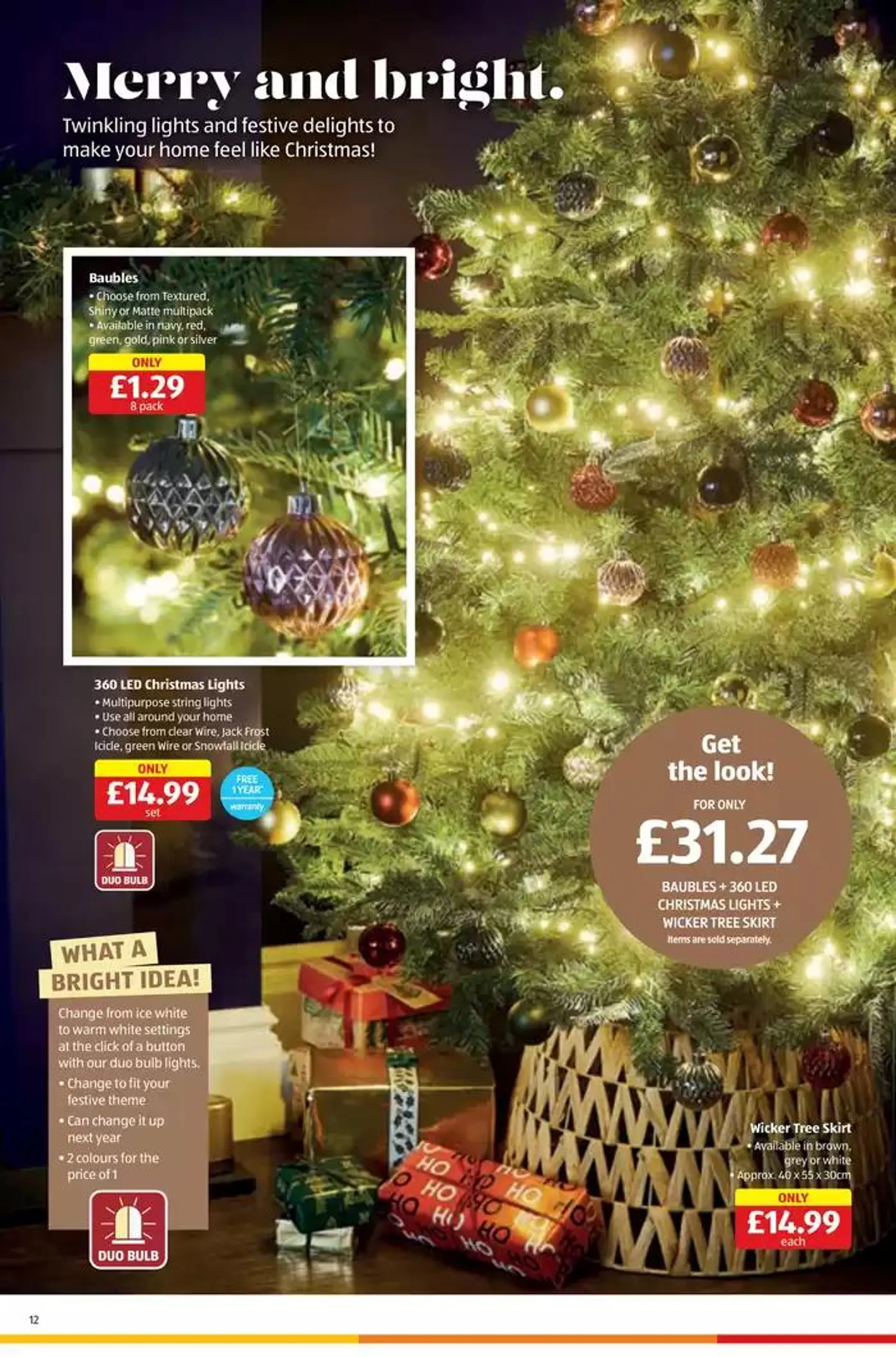 Aldi SpecialBuys UK from 26 October to 9 November 2024 - Catalogue Page 12