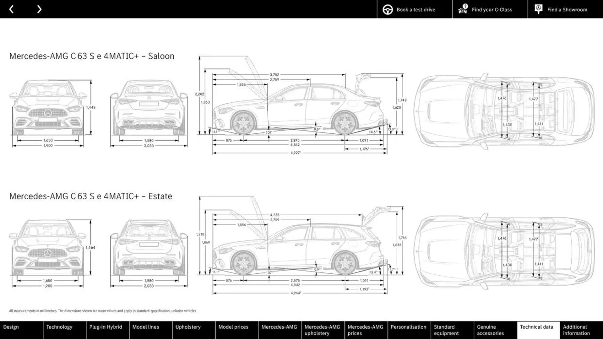 Mercedes Benz C-Class Saloon from 9 October to 9 October 2025 - Catalogue Page 83