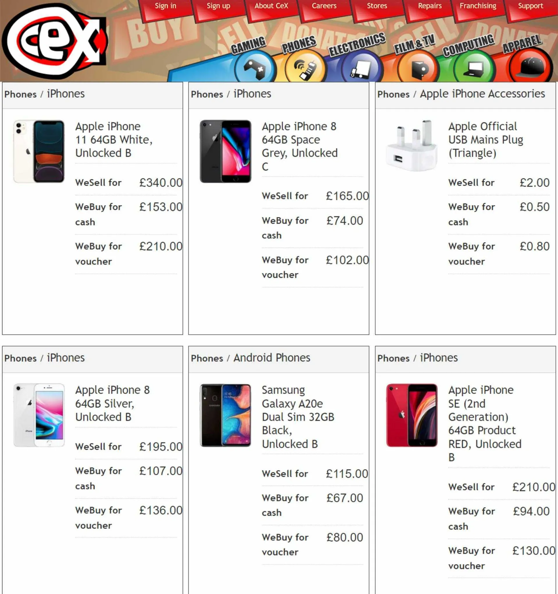 CeX Weekly Offers - 5