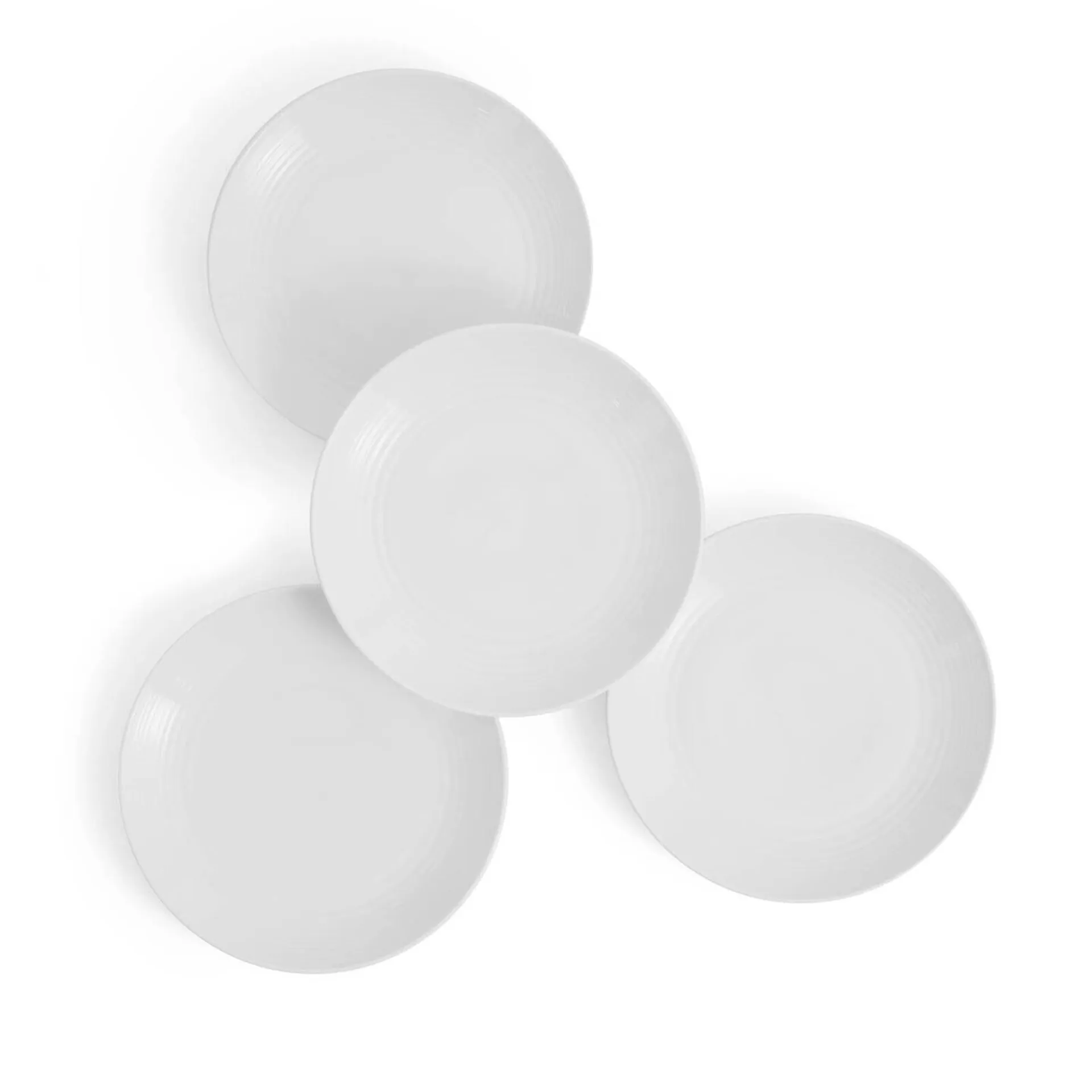 White Salad Plates (Set of 4)