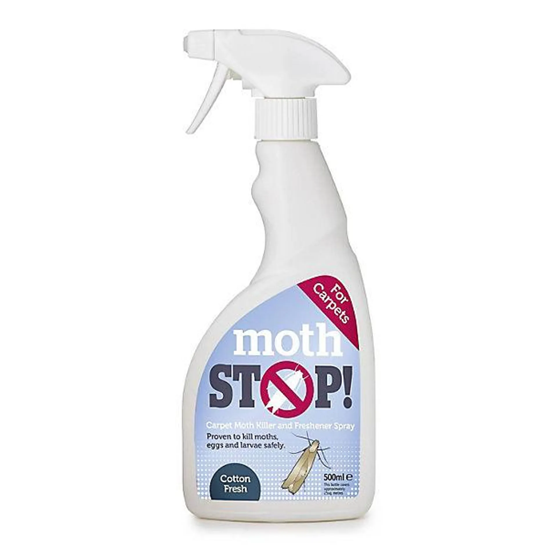 Moth Stop Carpet Moth Killer and Freshener Spray – Cotton Fresh