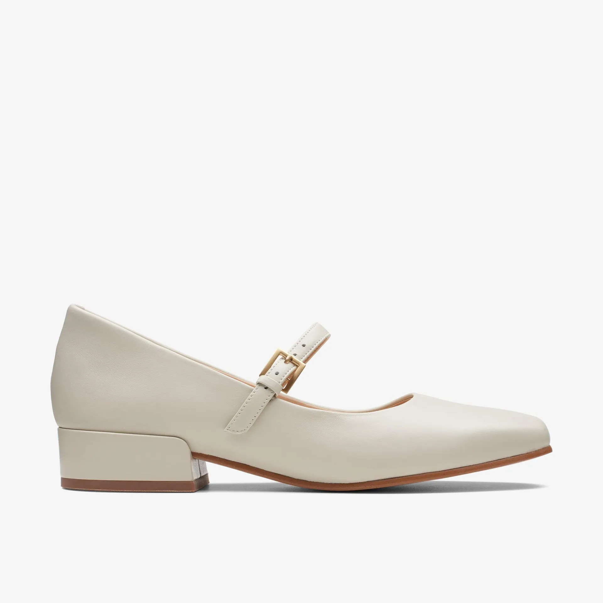 Seren 30 Buckle Ivory Leather