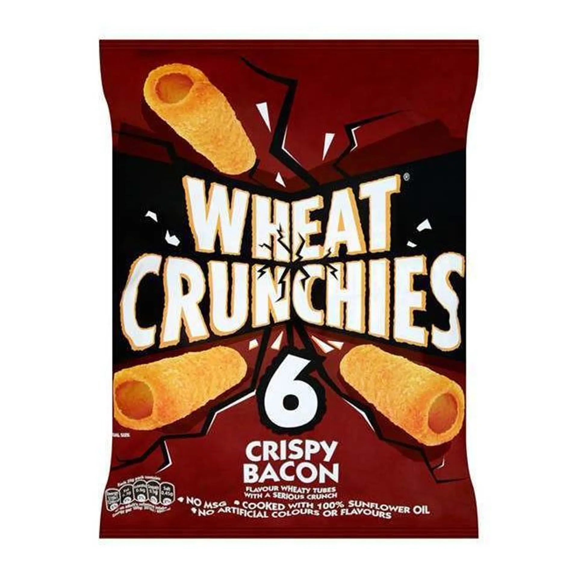 Wheat Crunchies Crispy Bacon 6 x 20g