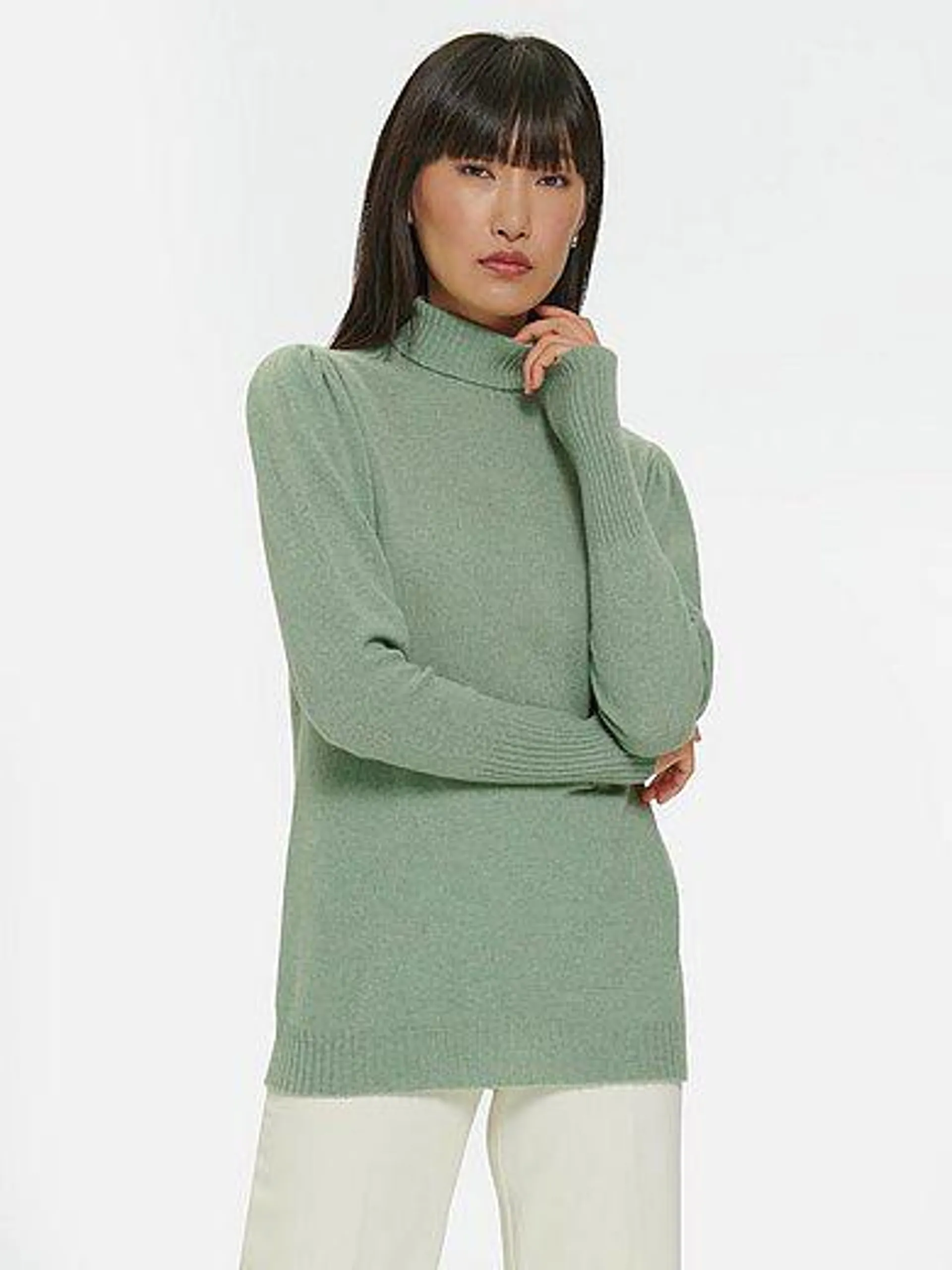 Roll-neck jumper