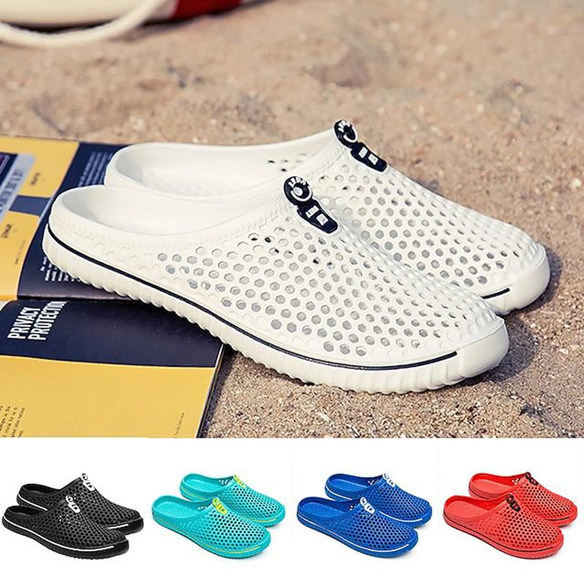 Men's Women's Water Shoes Anti-Slip Breathable Lightweight Quick Dry Durable Swim Shoes for Outdoor Exercise Beach Walking