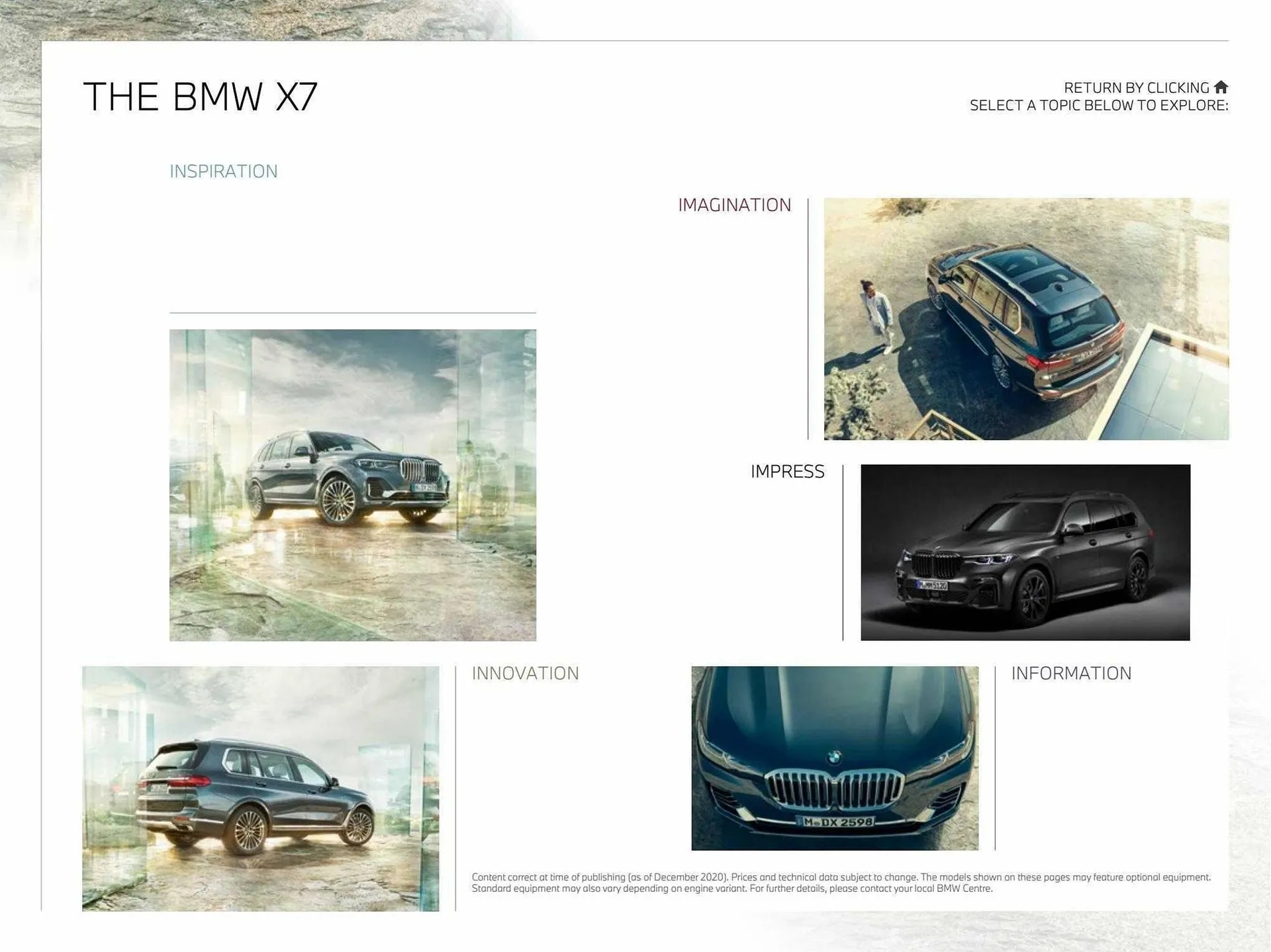 BMW X7 leaflet - 2