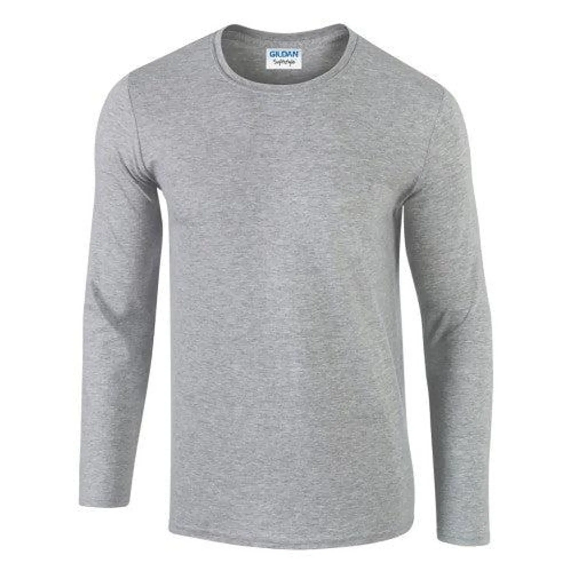 Gildan Mens Soft Style Long Sleeve T-Shirt