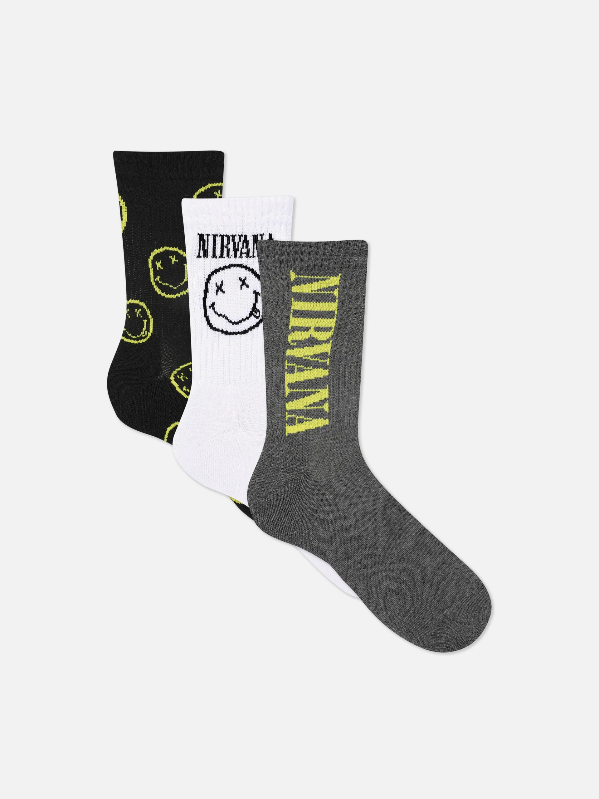 3pk Nirvana Crew Socks