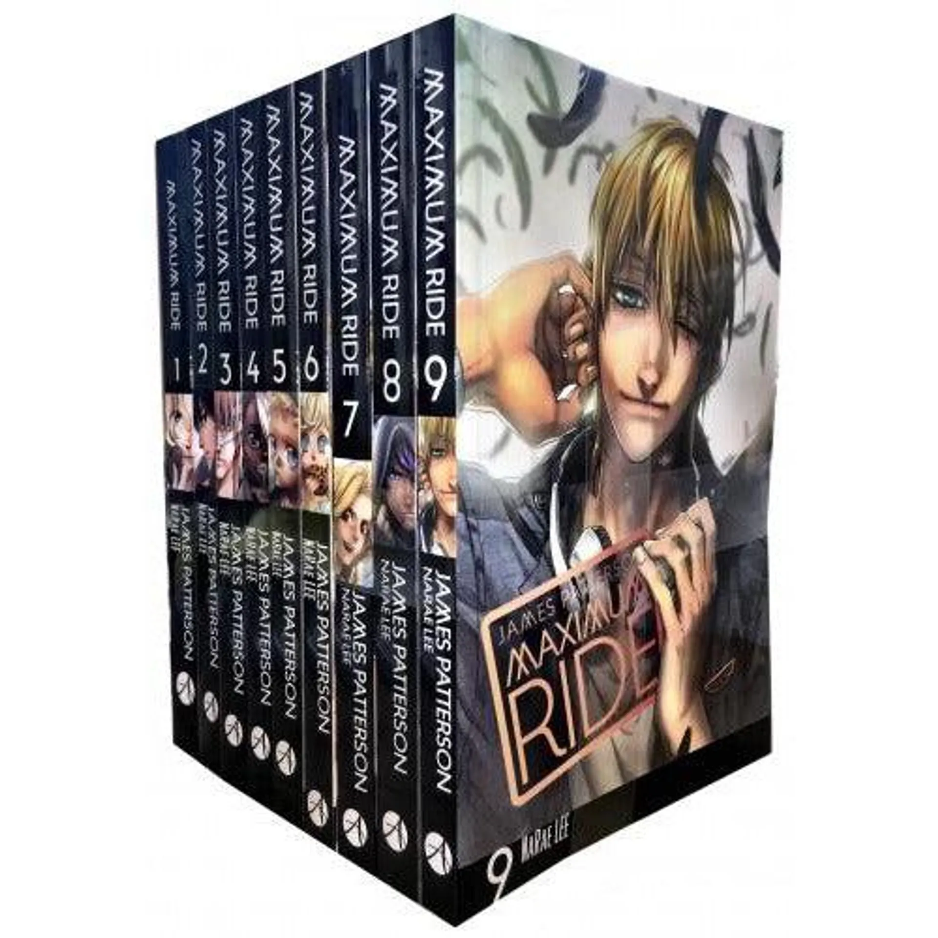 James Patterson Maximum Ride Manga Series 9 Books Collection Set