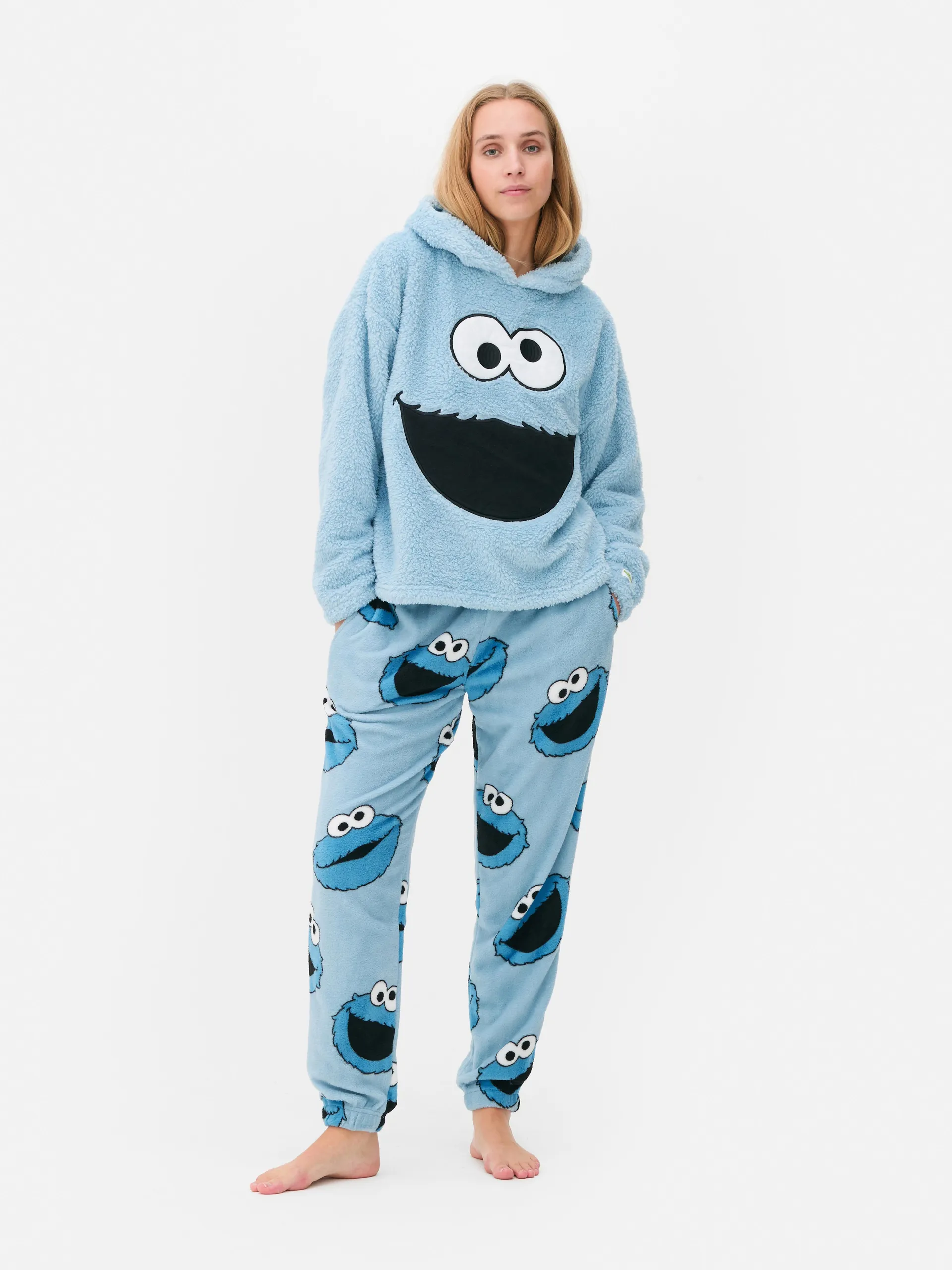 Sesame Street Fleece Pyjama Hoodie