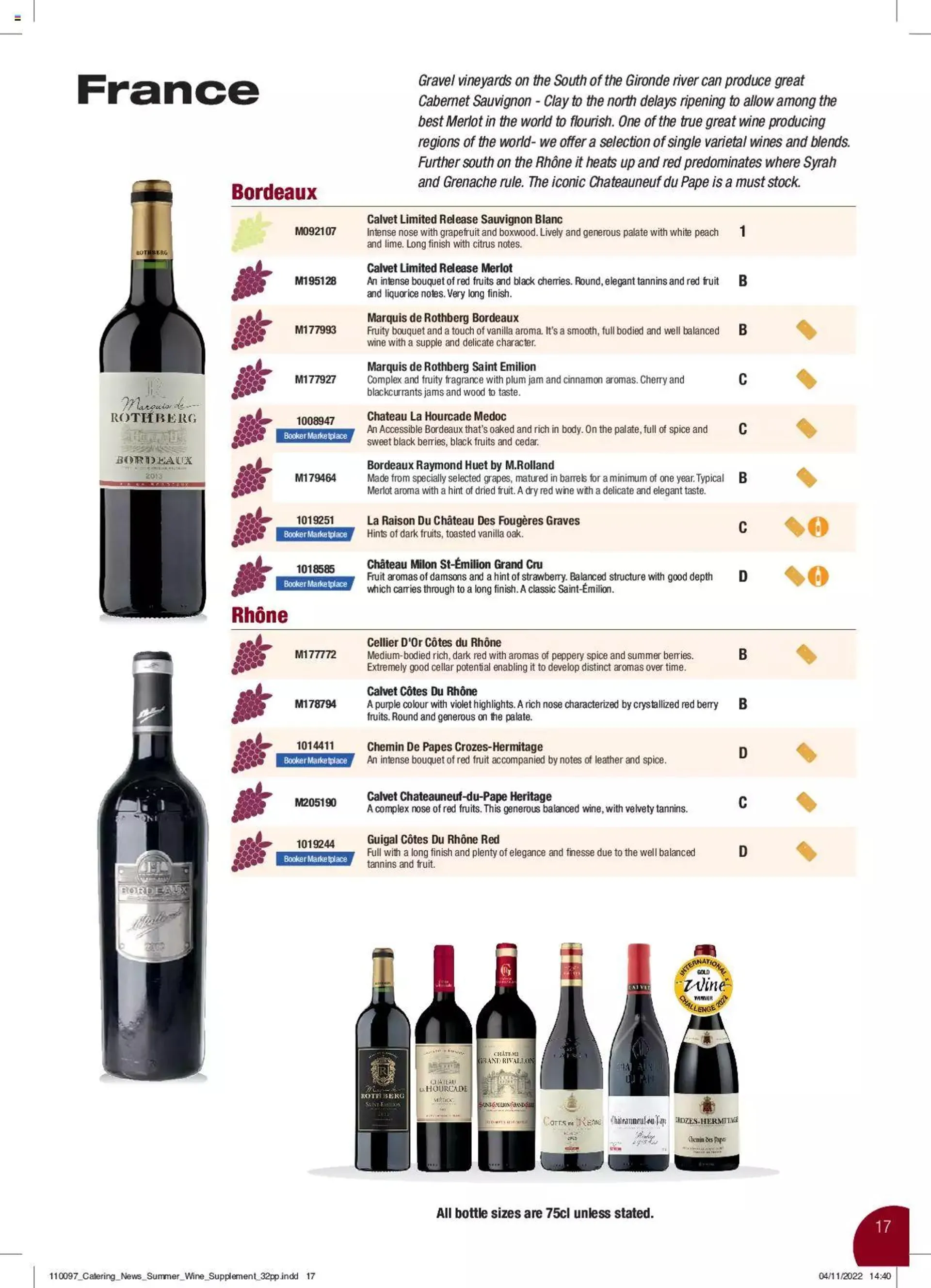 Makro Catering Wine Collection from 8 March to 6 January 2024 - Catalogue Page 17