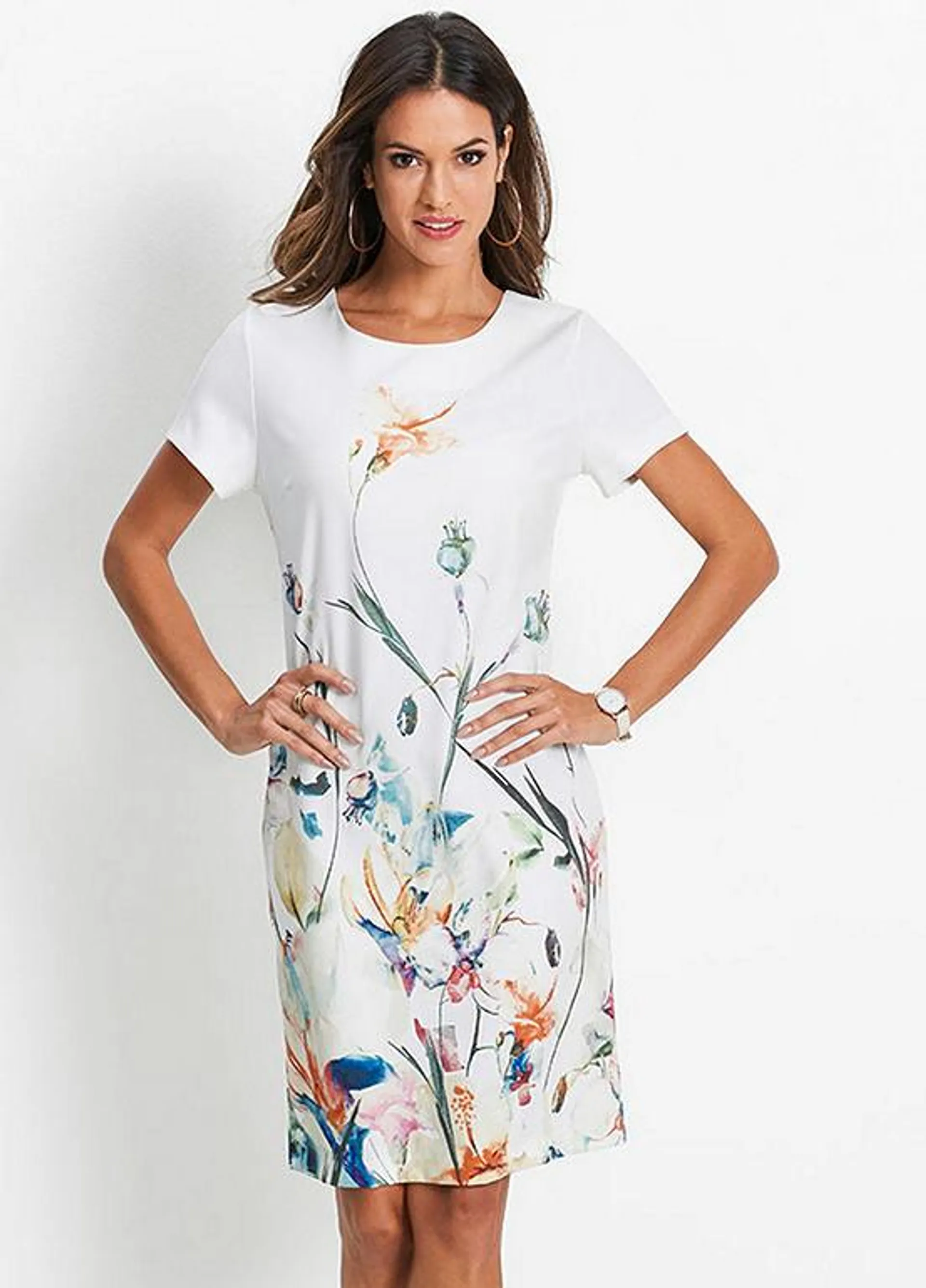 bonprix Floral Shift Dress