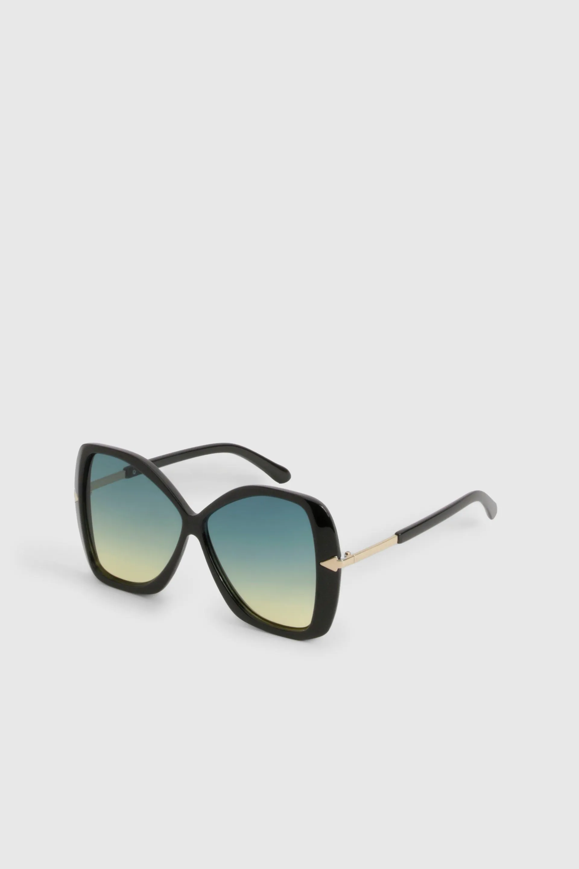 Oversized Tinted Lens Sunglasses