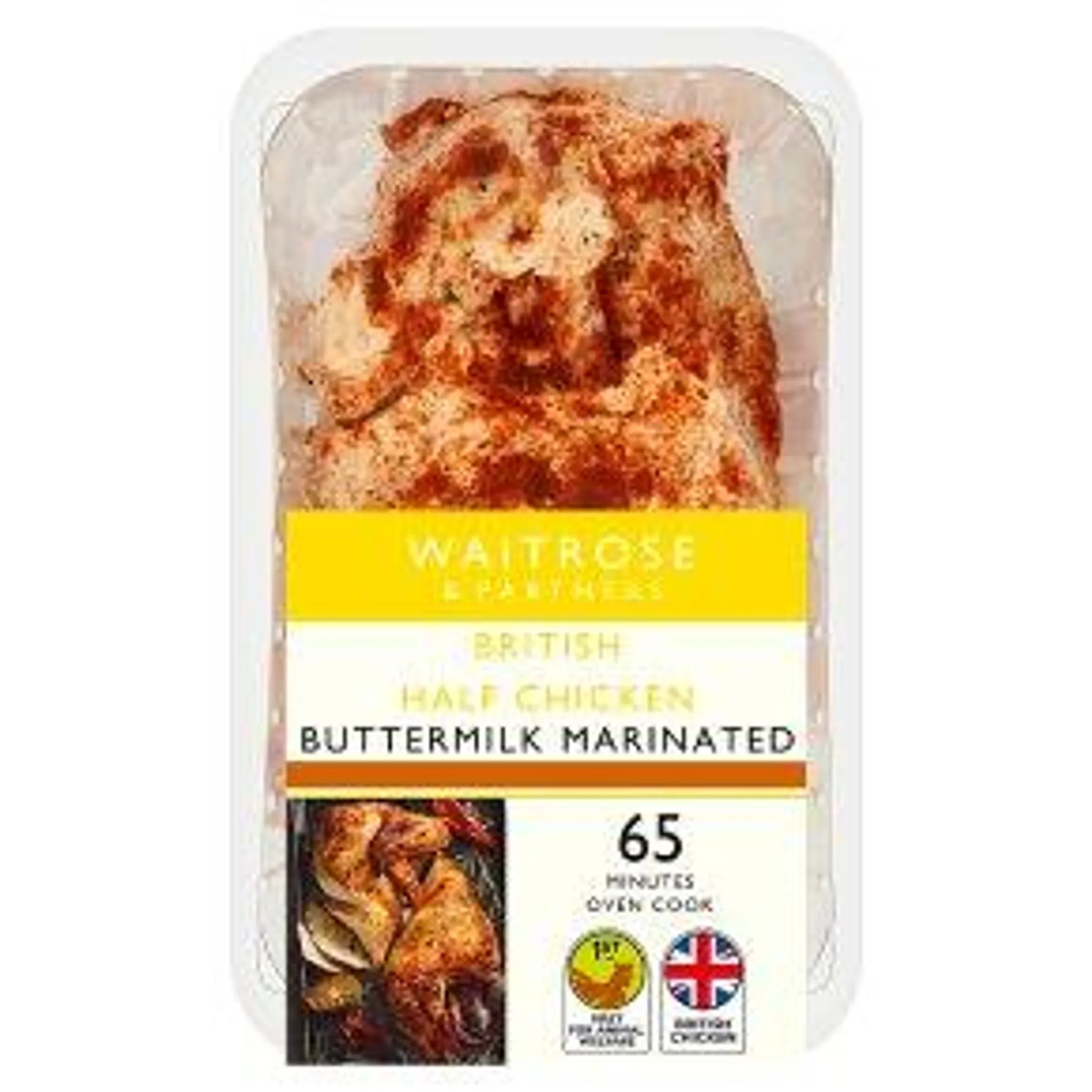 Waitrose British Half Chicken Buttermilk Marinated