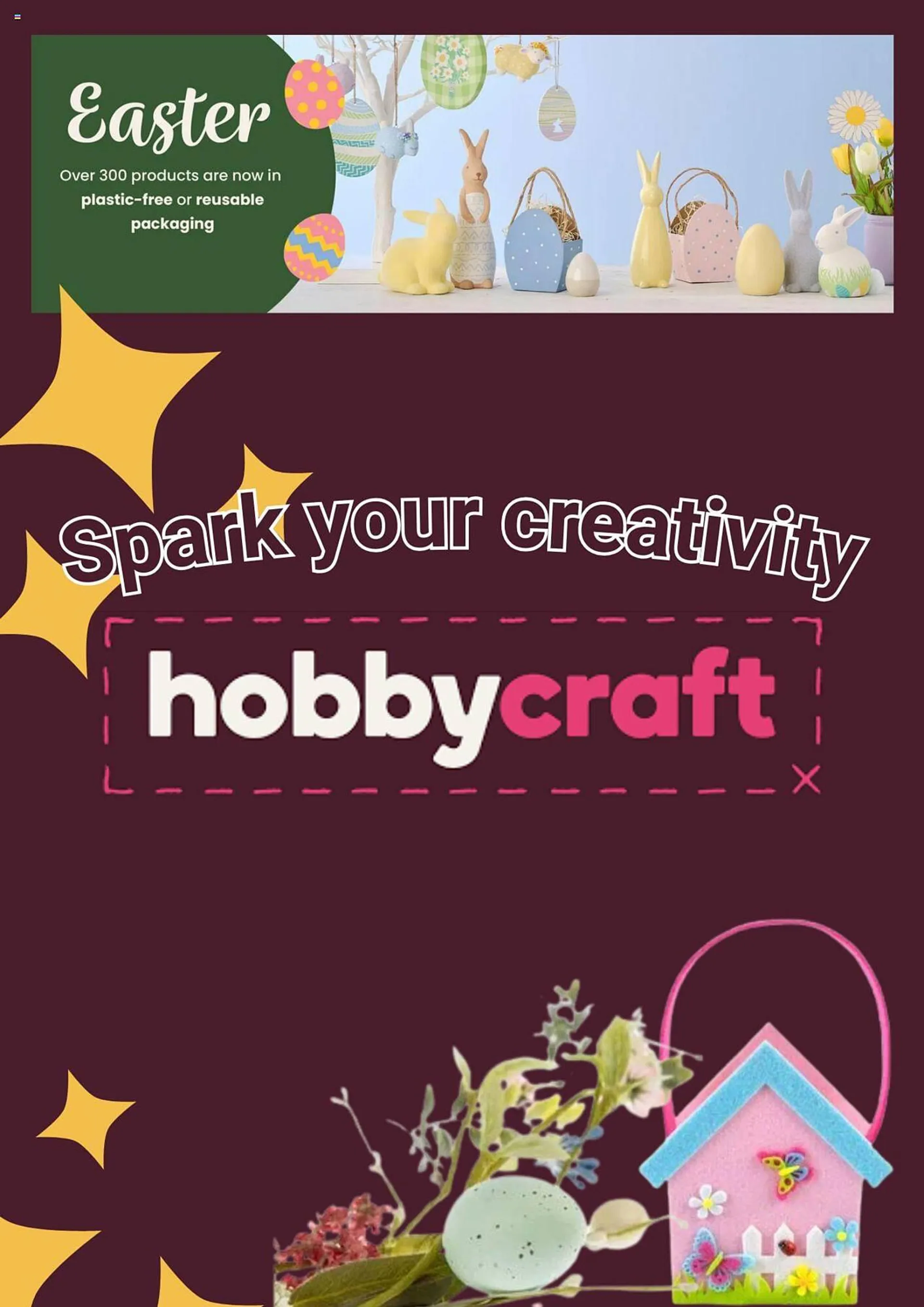 Hobbycraft leaflet from 1 March to 1 April 2024 - Catalogue Page 