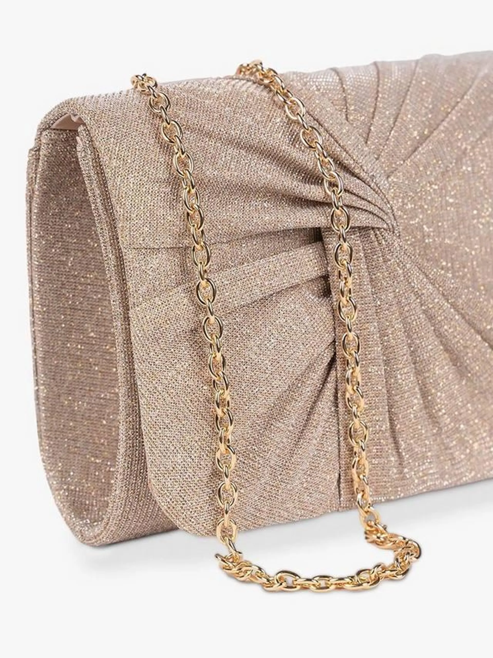 Danita Glitter Clutch Bag