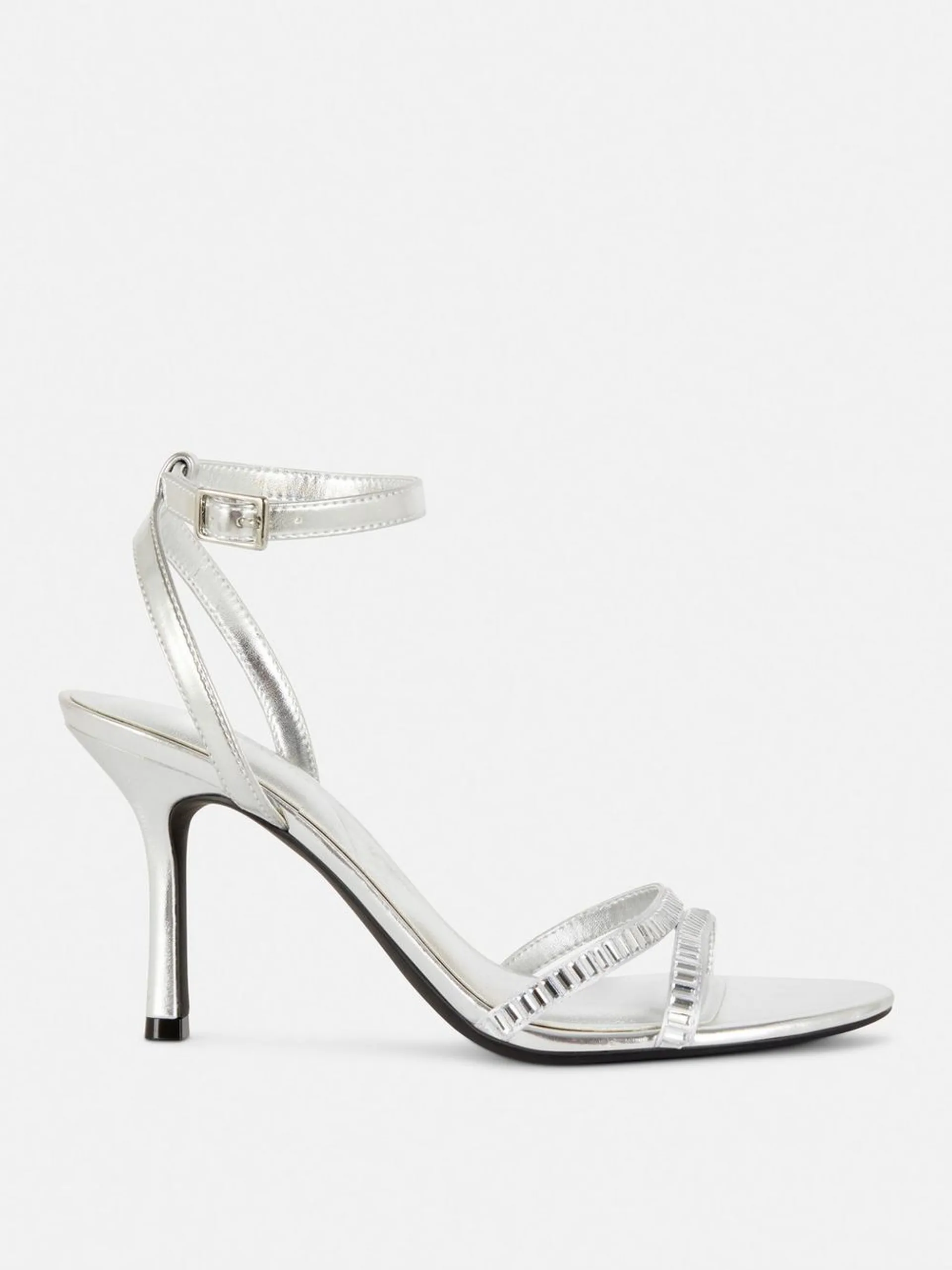 Diamanté Heeled Sandals