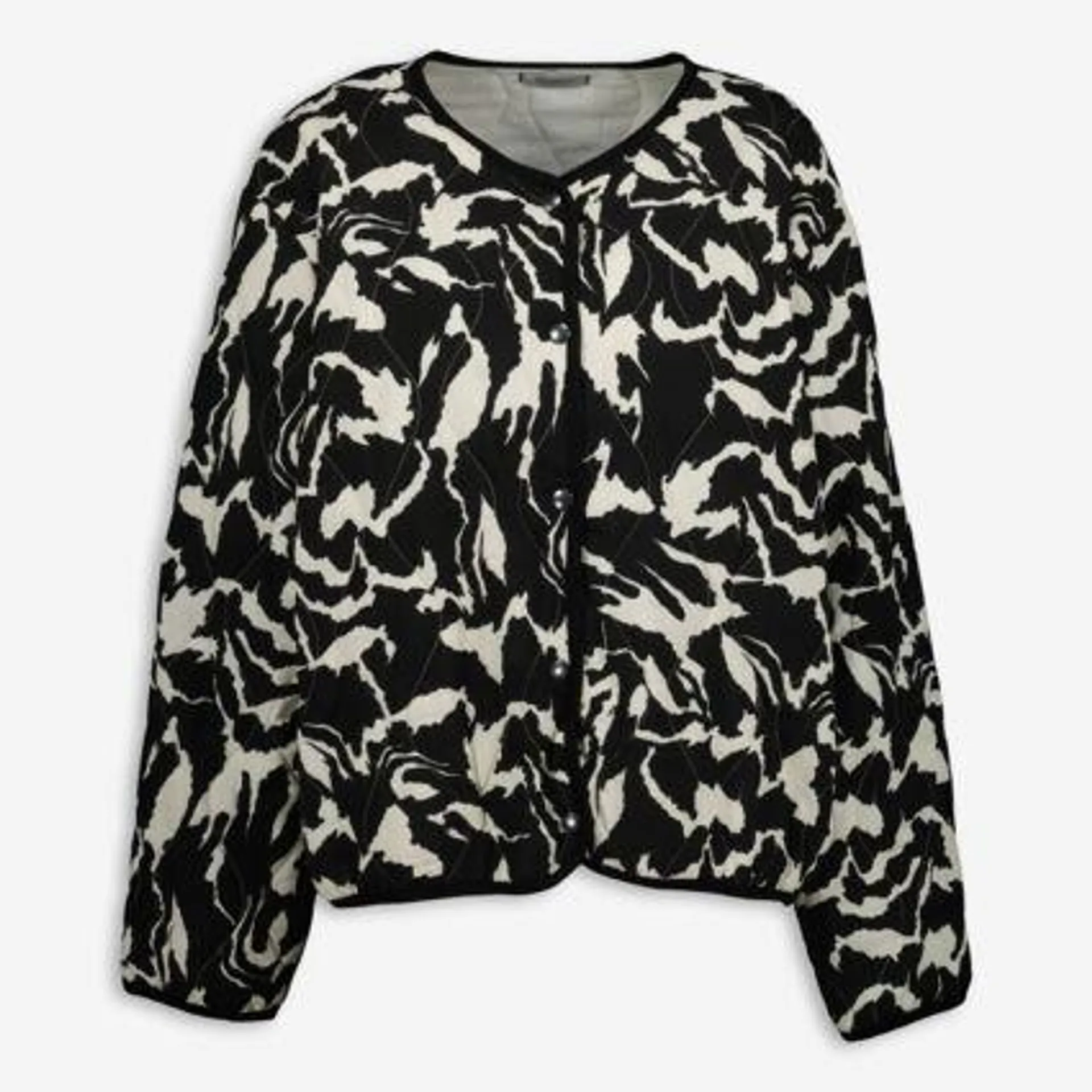 Black Abstract Jacket