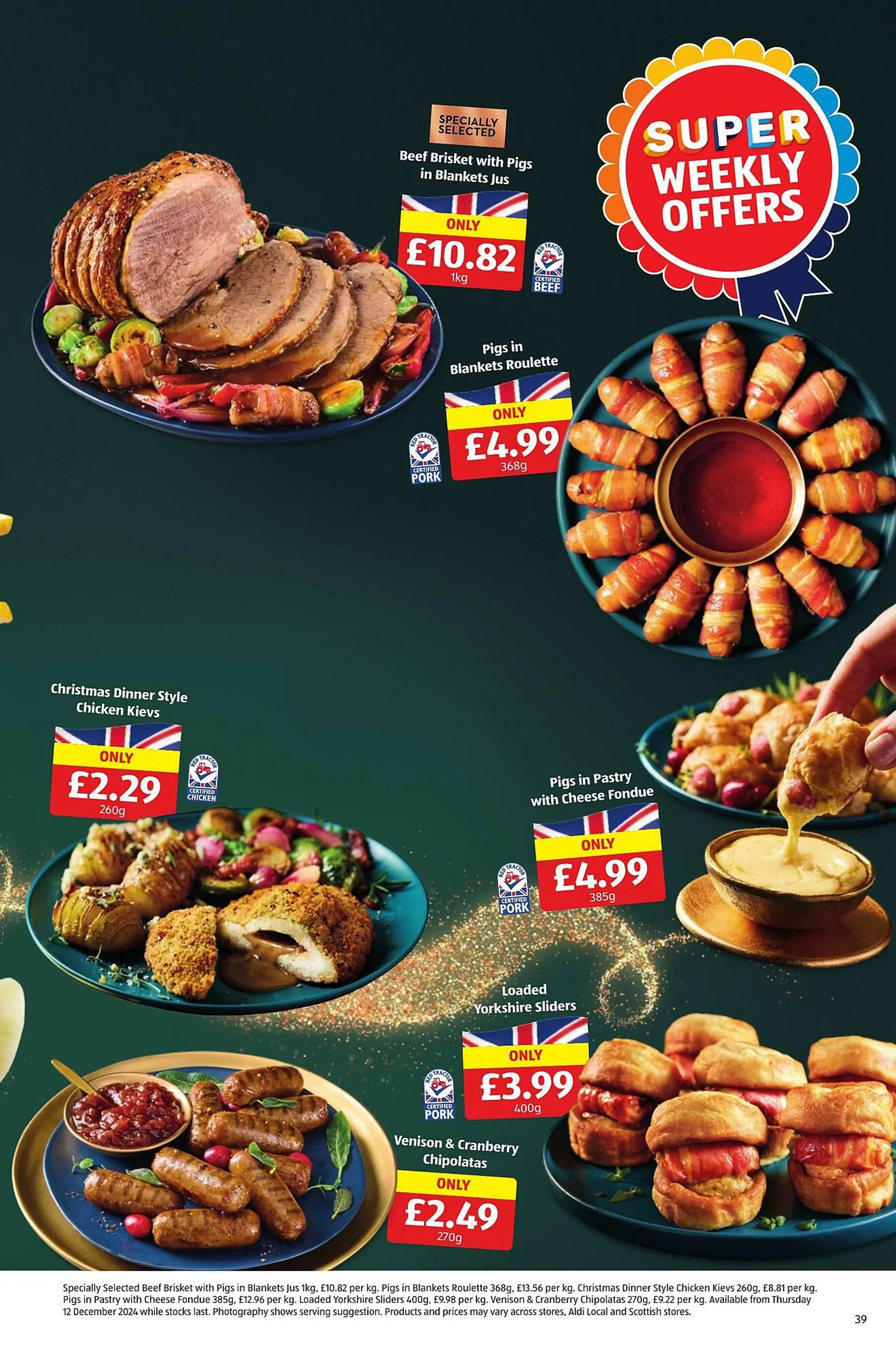 Aldi leaflet from 12 December to 15 December 2024 - Catalogue Page 39