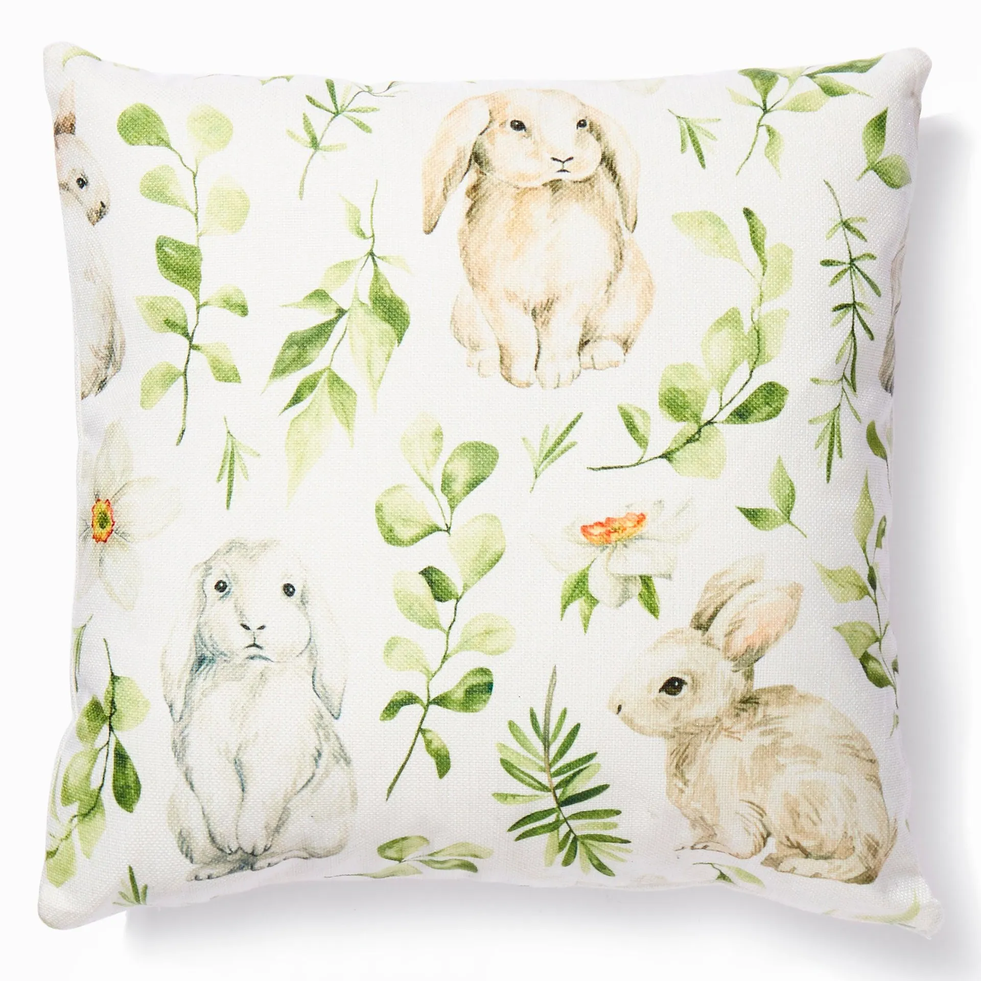 At Home Flop Eared Bunny Cushion