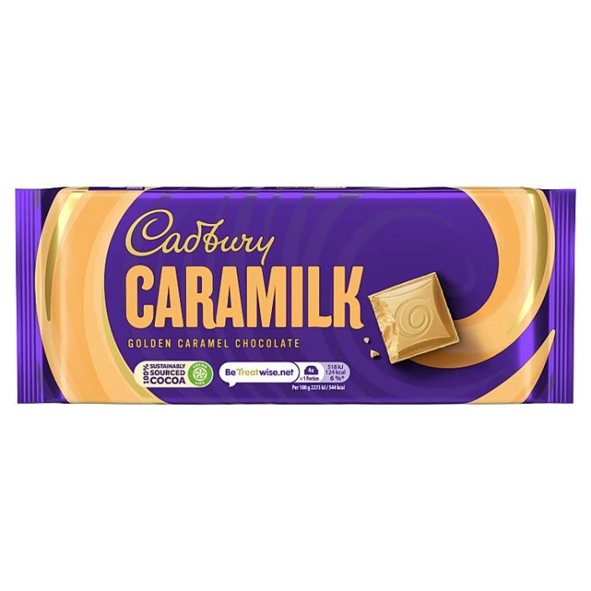 Cadbury Caramilk Chocolate Bar, 160g