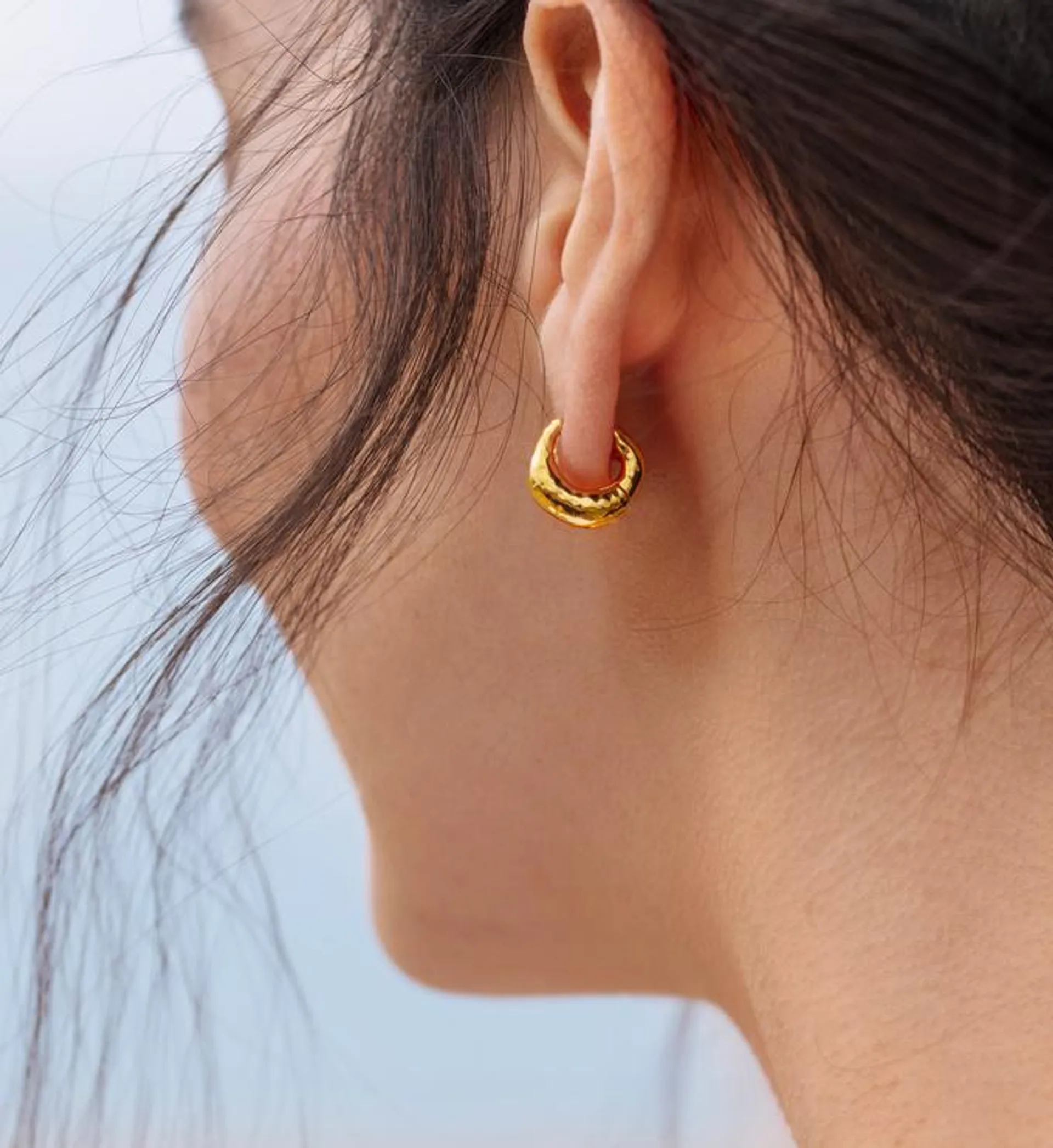 Deia Huggie Earrings