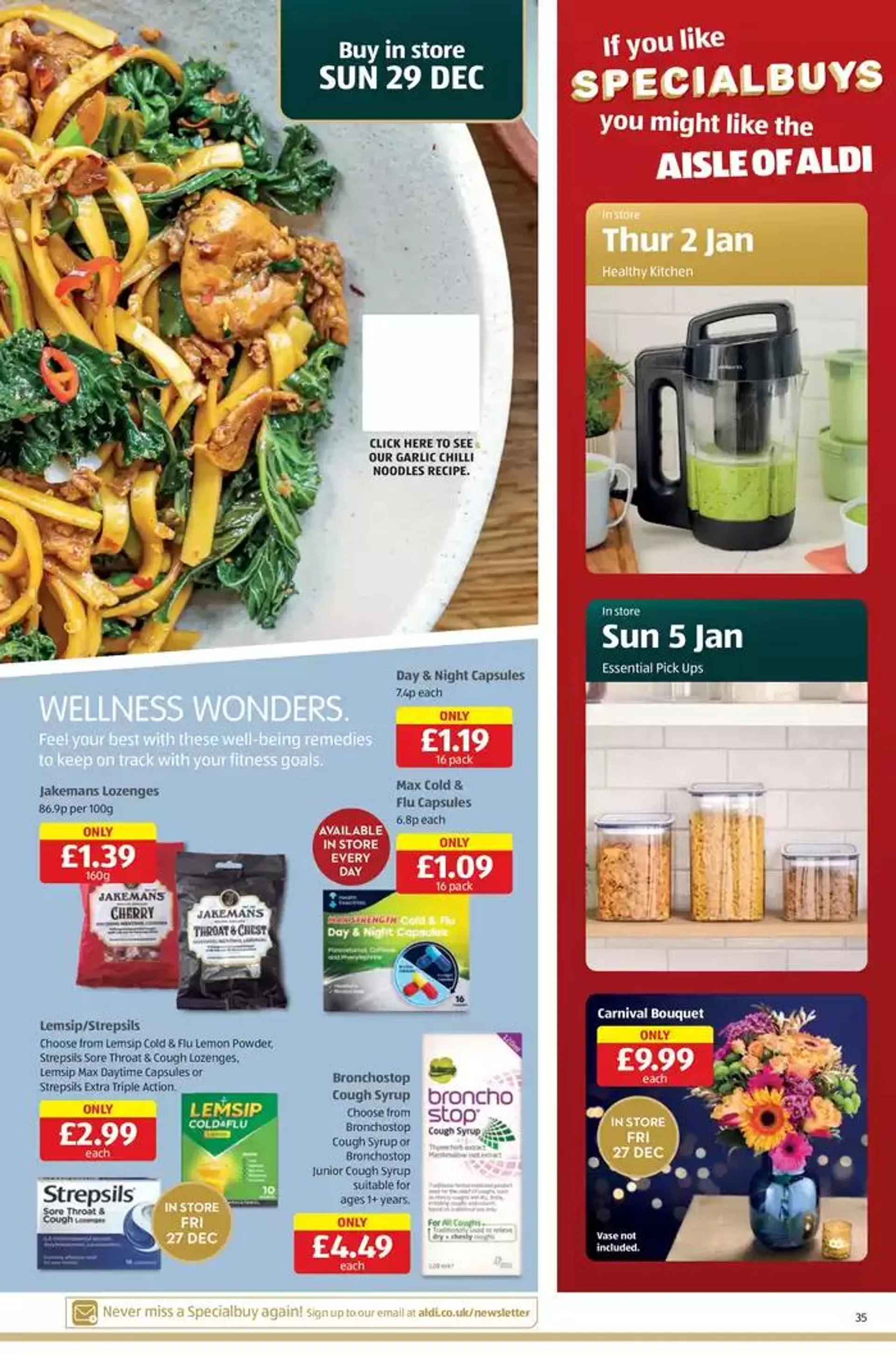 Aldi weekly offers from 20 December to 3 January 2025 - Catalogue Page 35