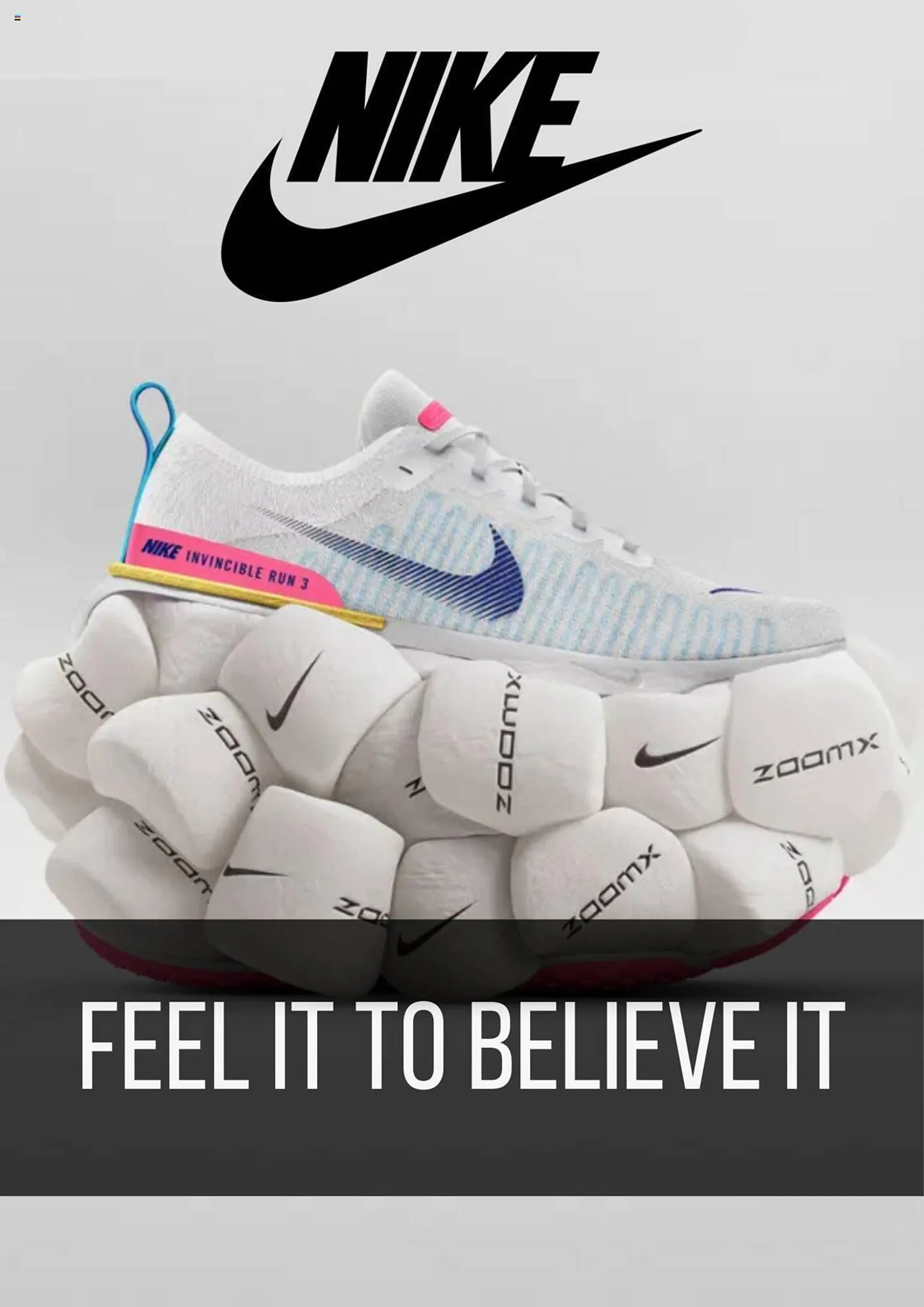 Nike leaflet from 22 February to 22 March 2024 - Catalogue Page 1