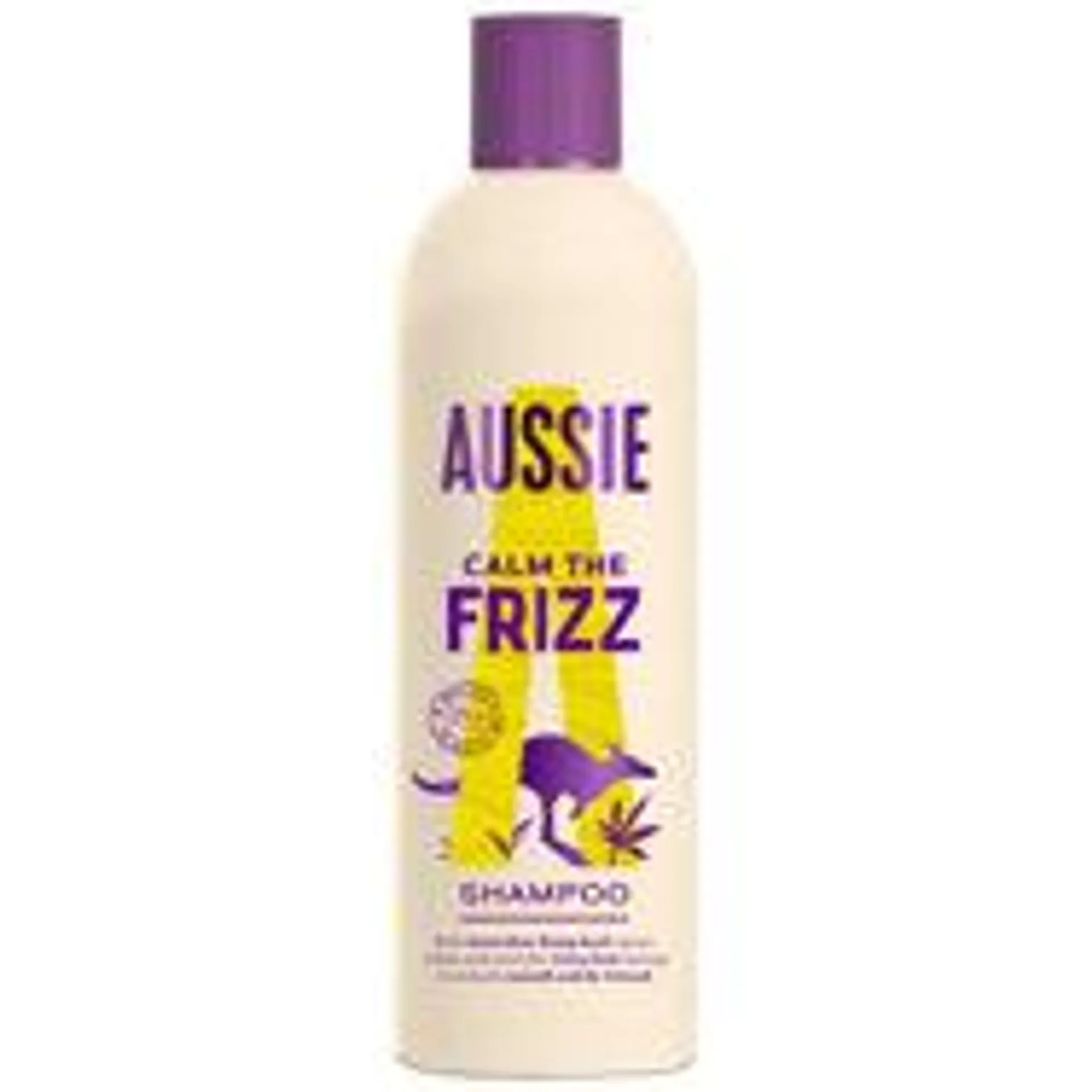 Aussie Calm The Frizz Shampoo with Hemp Seed