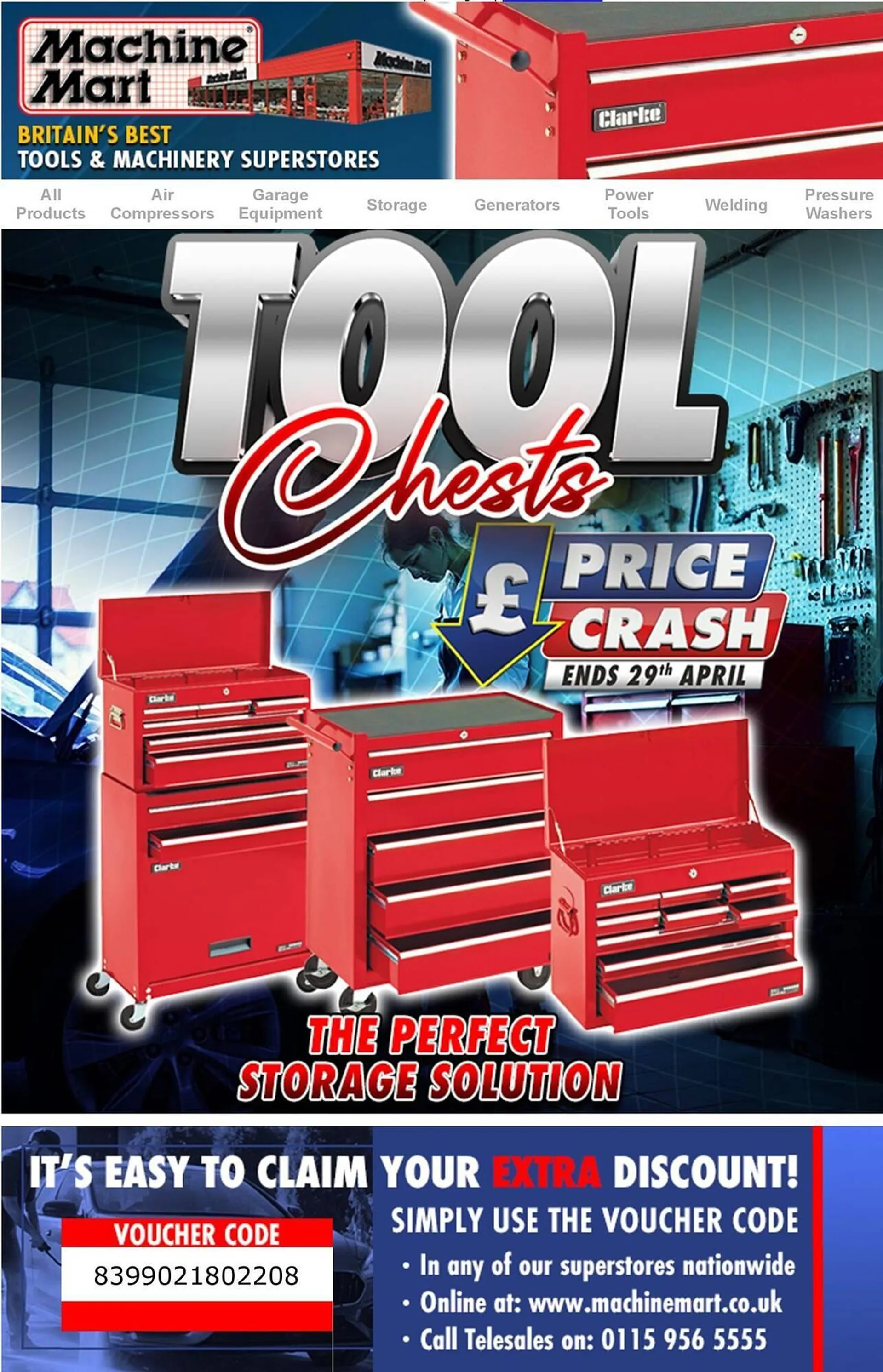 Machine Mart leaflet - 1