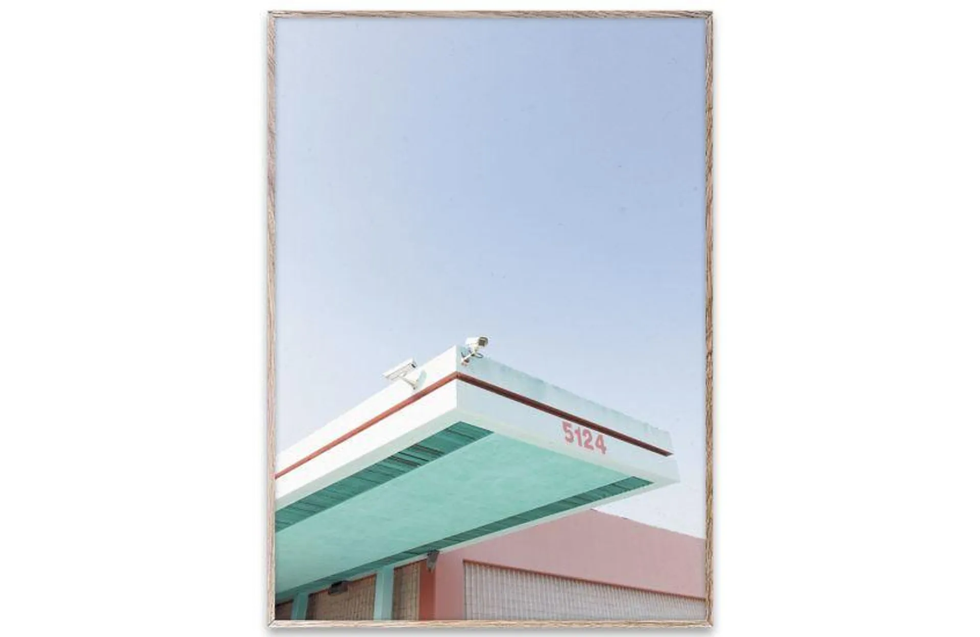 Los Angeles is Pink 01 by Mikal Strøm 30 x 40cm Print
