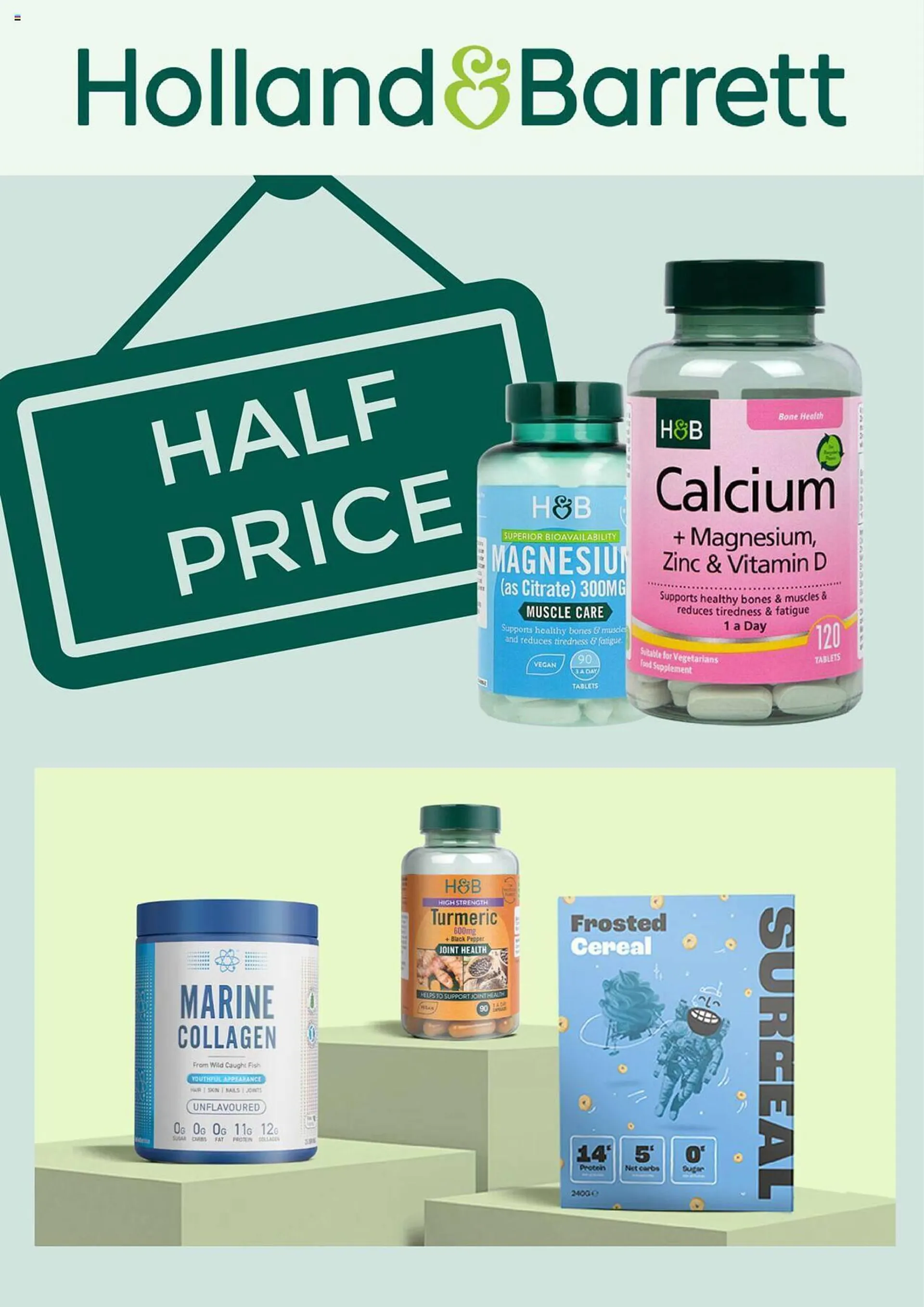 Holland & Barrett leaflet from 16 March to 16 April 2024 - Catalogue Page 1