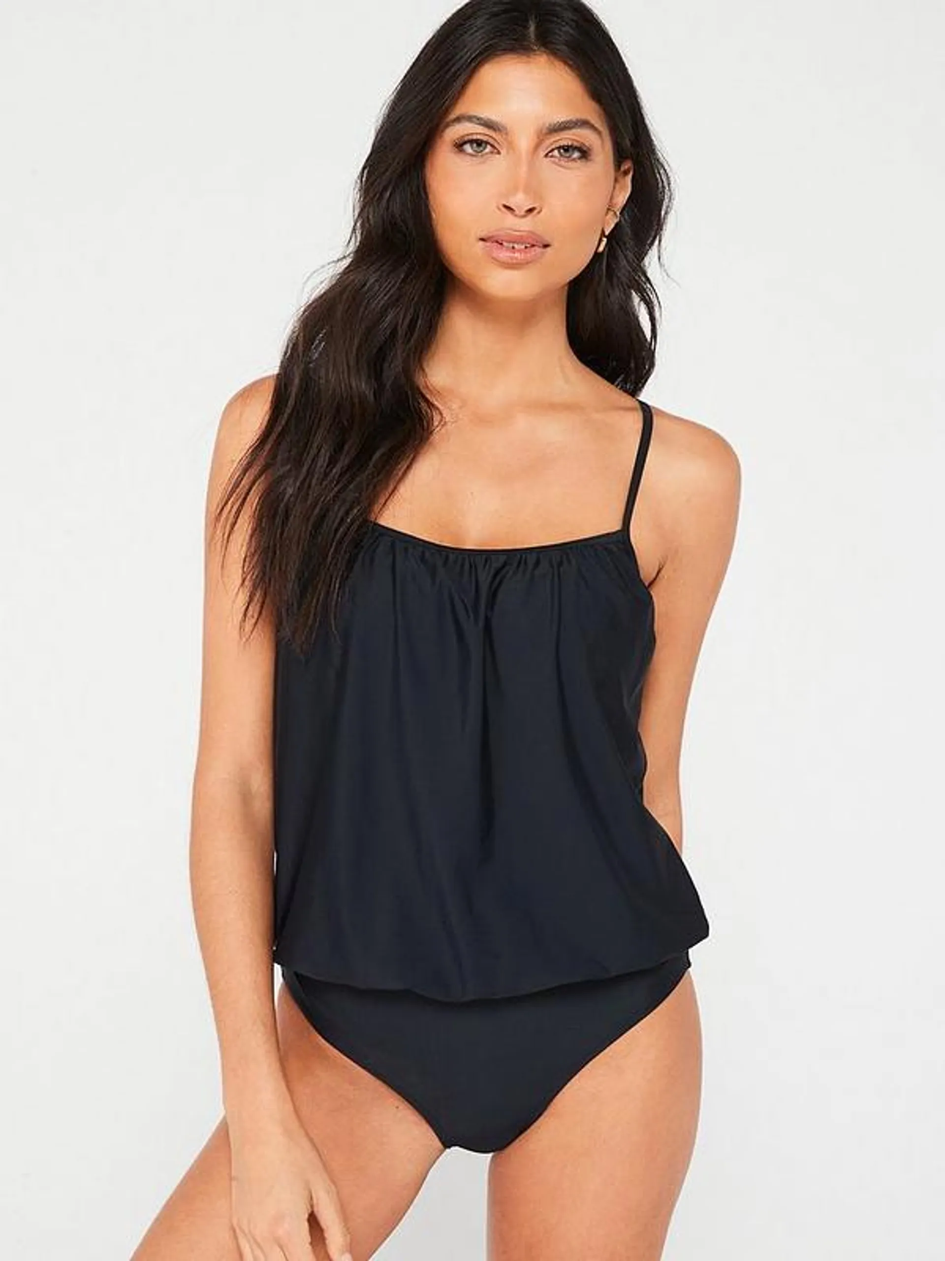 Blouson Swimsuit - Black