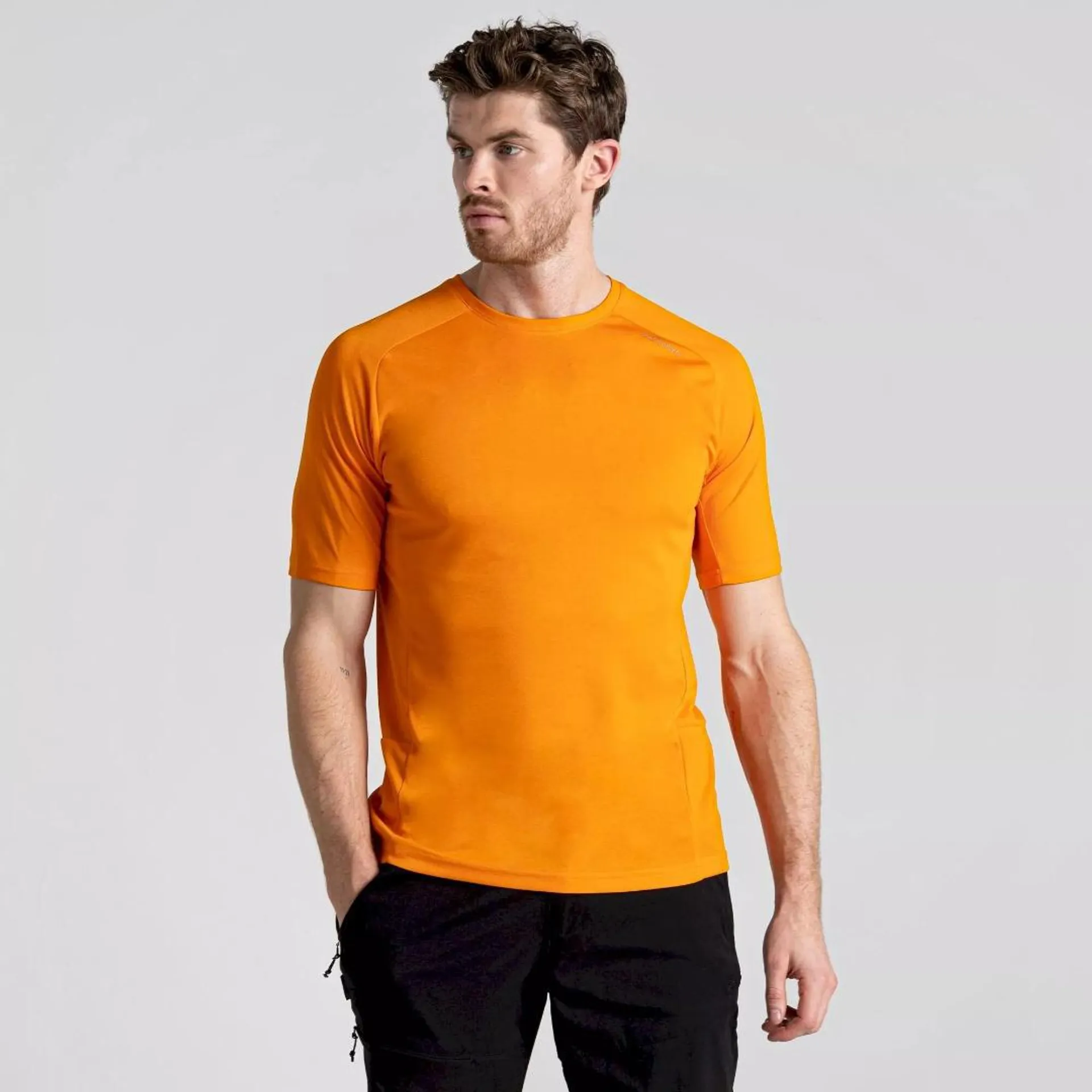 Craghoppers Men's Dynamic Pro Short Sleeved T-Shirt - Magma Orange