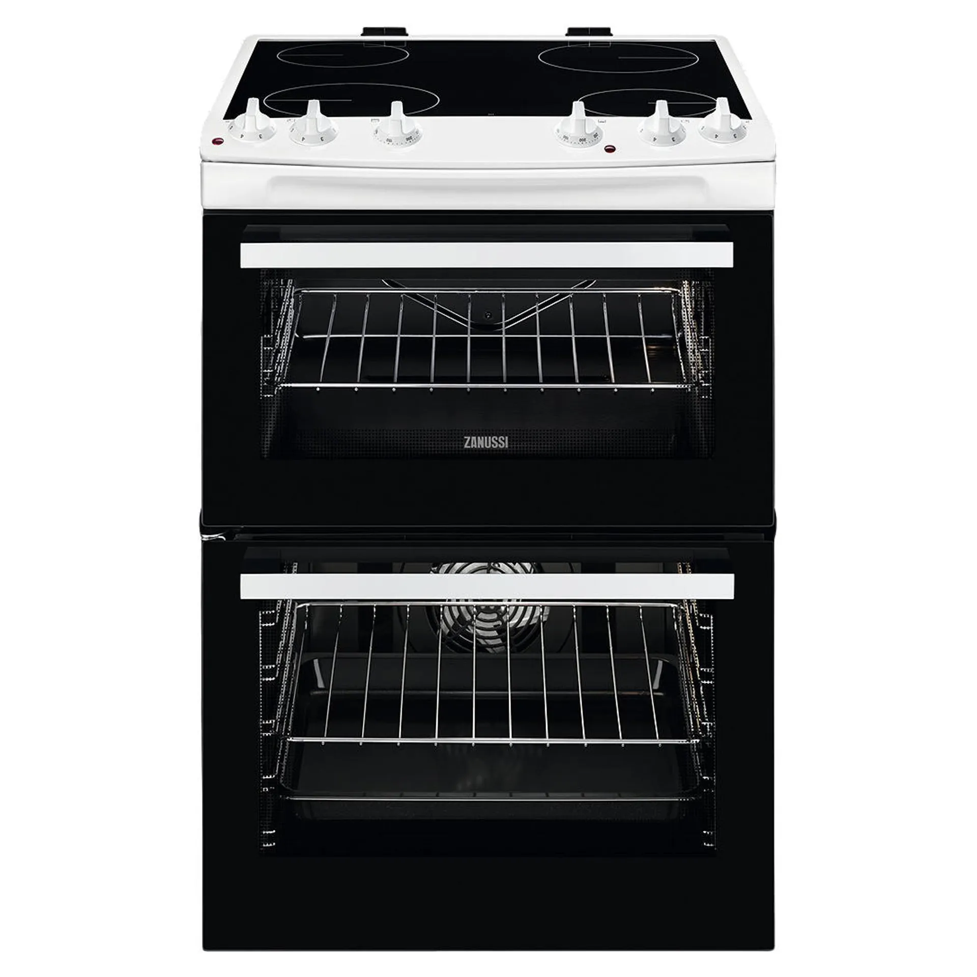 Zanussi ZCV66050WA Electric Cooker with Ceramic Hob