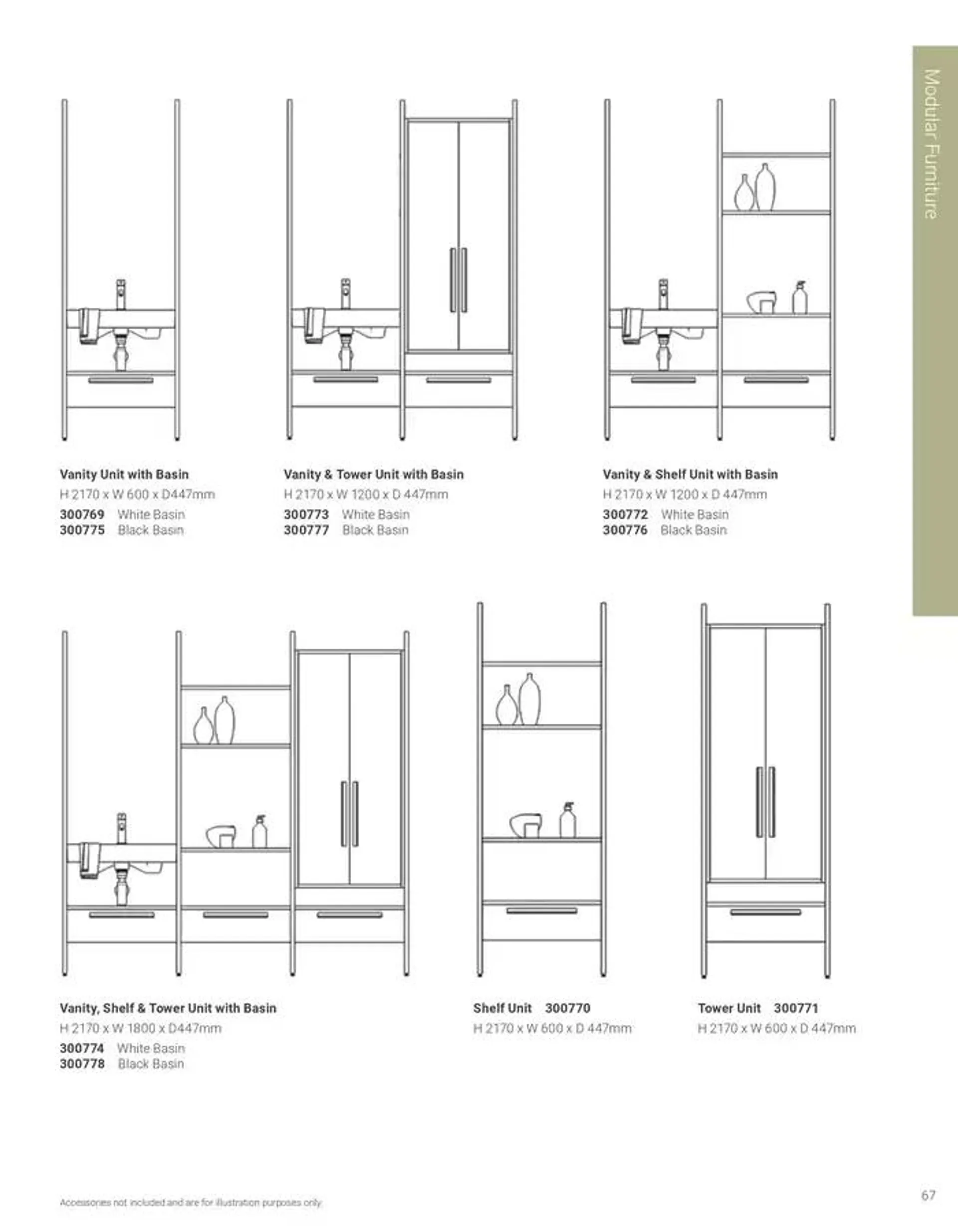 Wickes Bespoke Bathrooms brochure from 5 November to 31 December 2024 - Catalogue Page 67