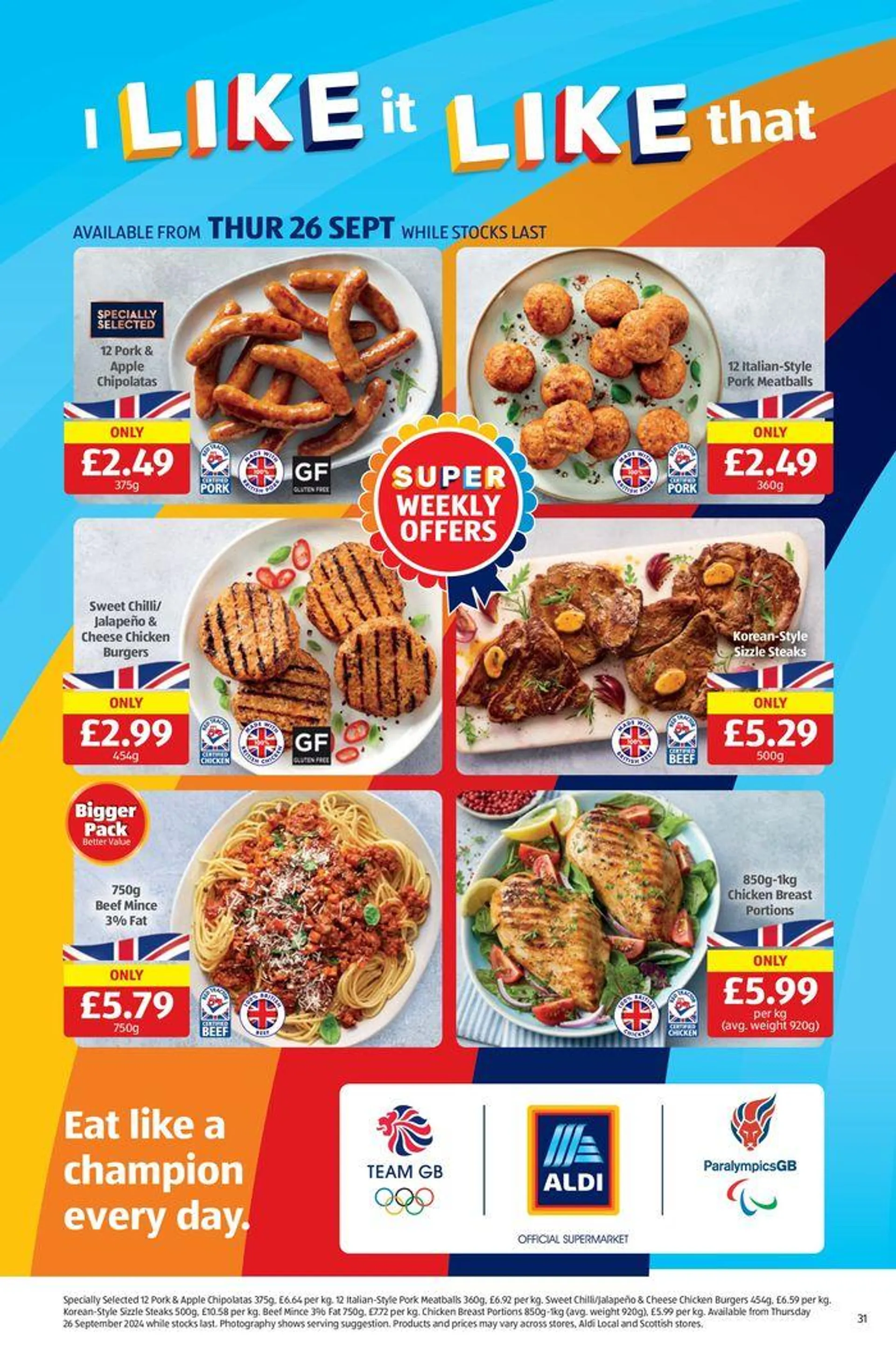 Aldi SpecialBuys UK from 21 September to 5 October 2024 - Catalogue Page 31